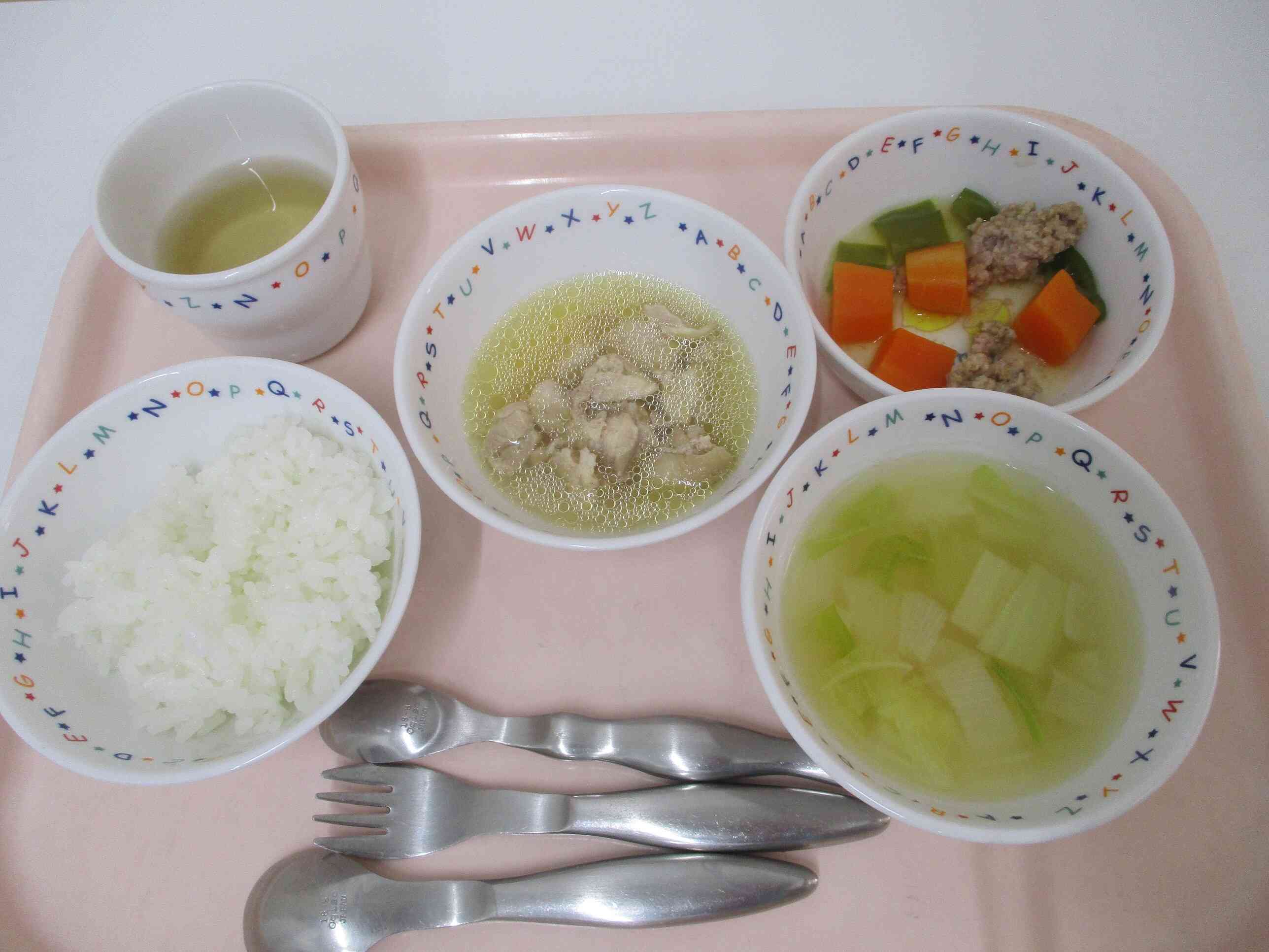 １１月７日の給食（後期食）