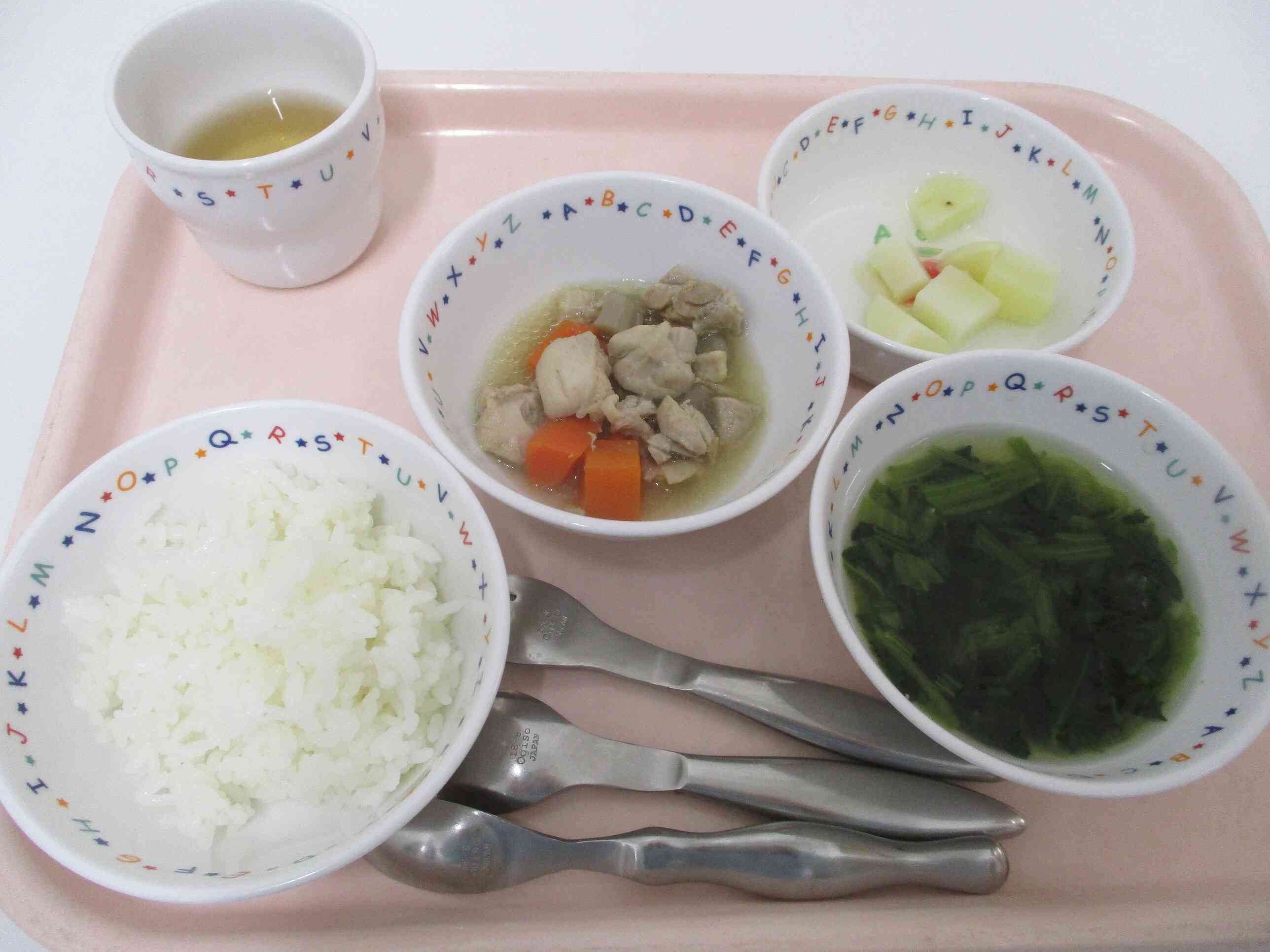 １１月２５日の給食（後期食）