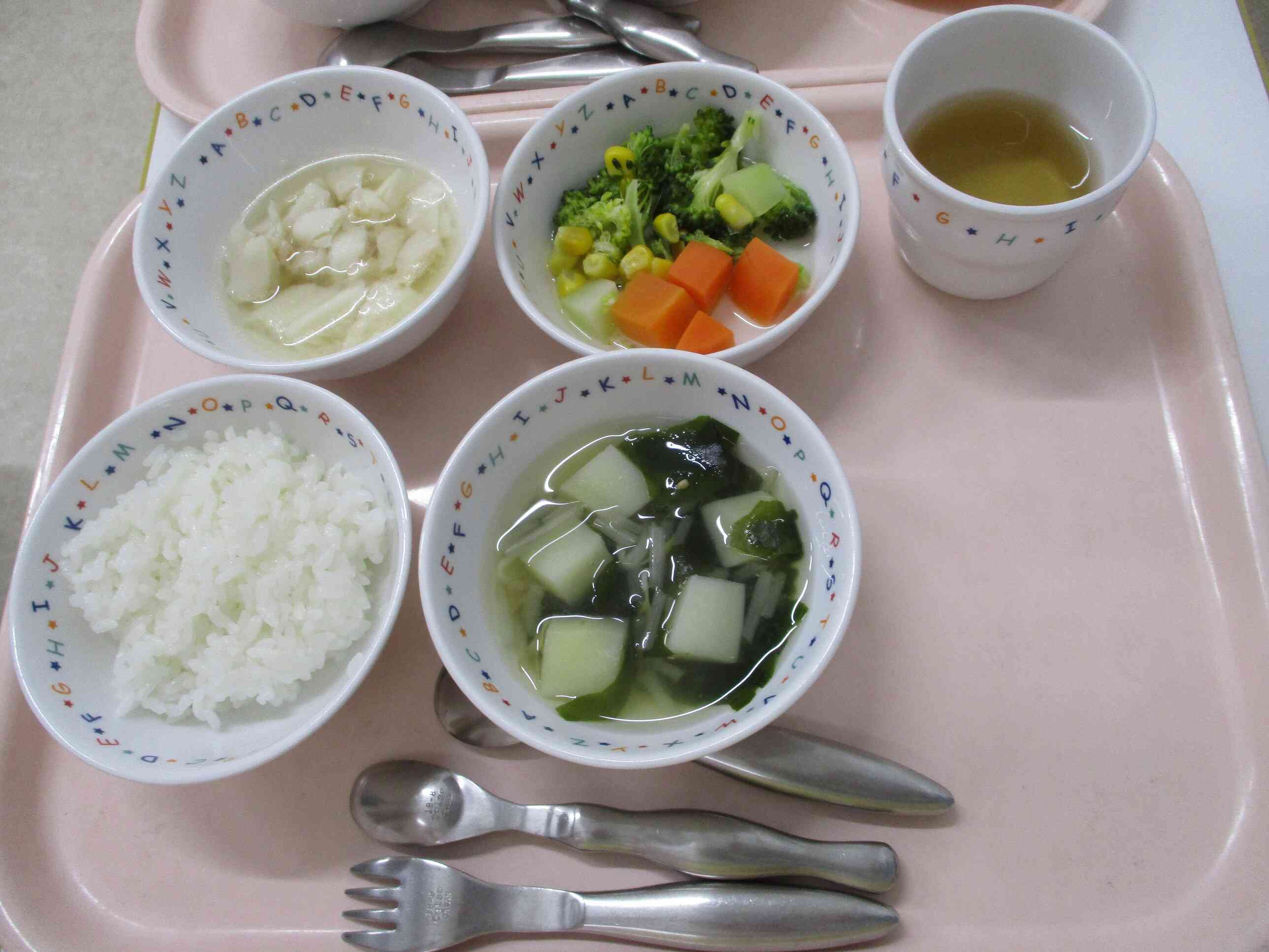 １２月１８日の給食（後期食）