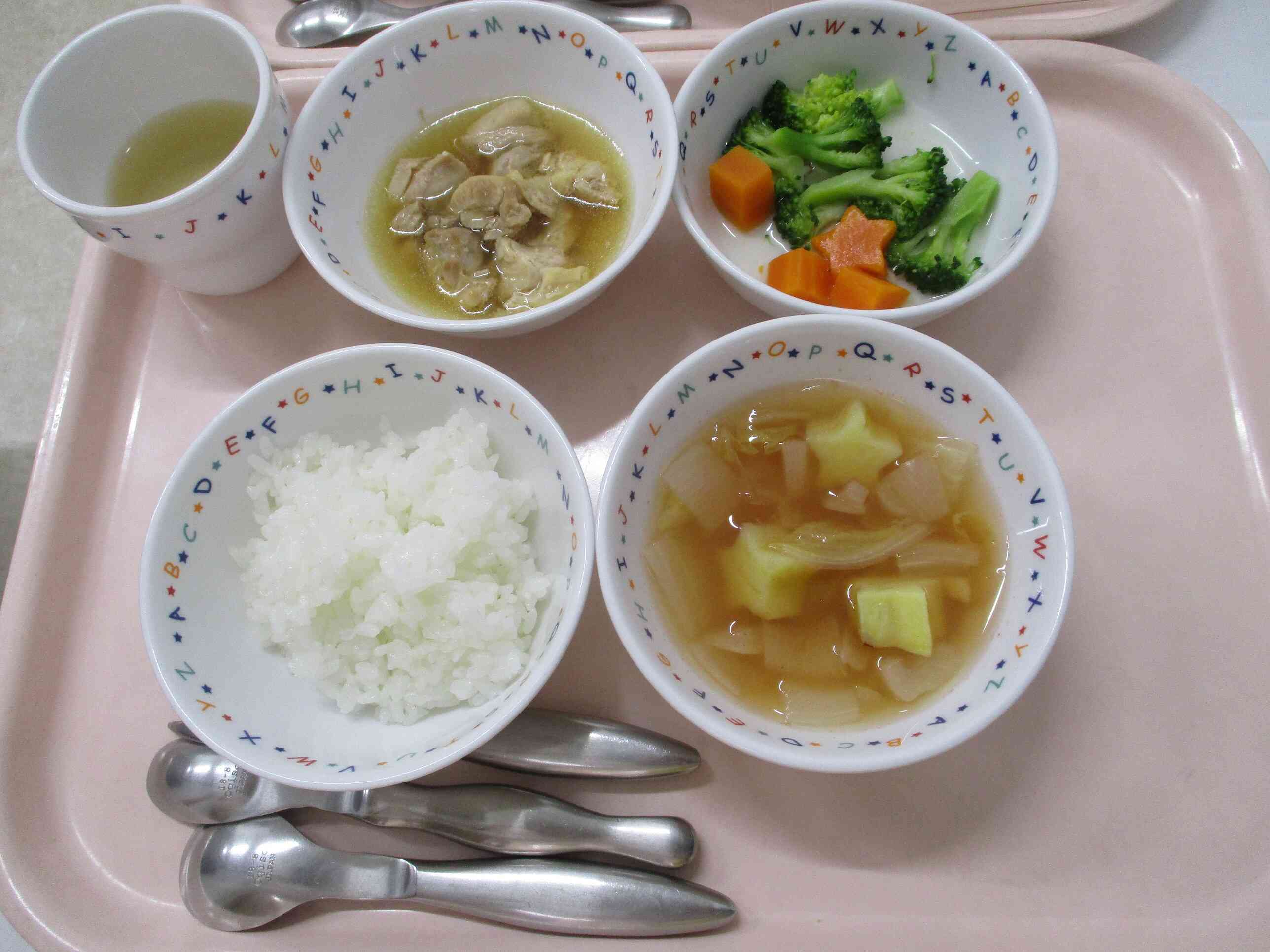 １２月２５日の給食（後期食）