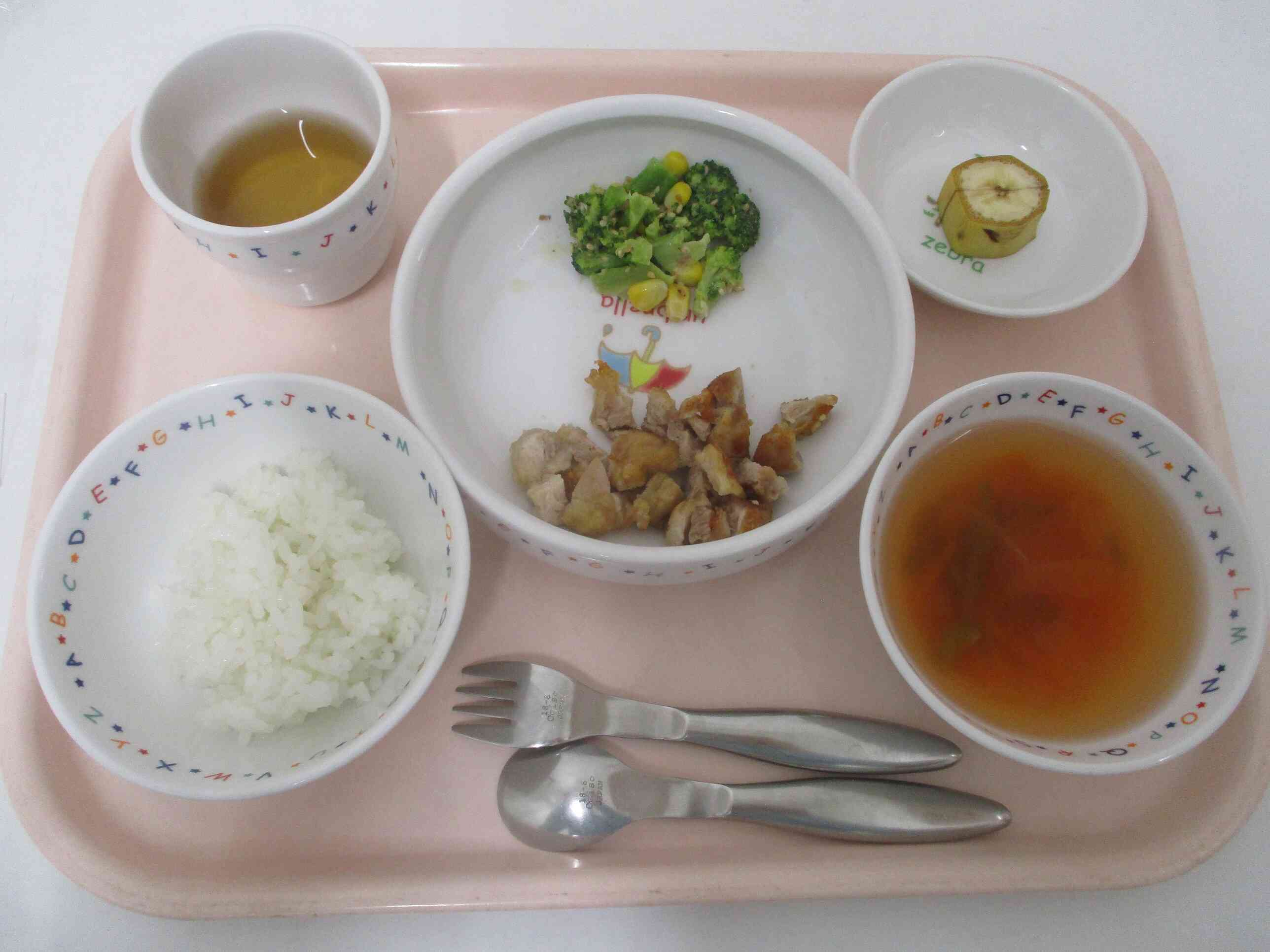 ４月２０日の給食（完了食）
