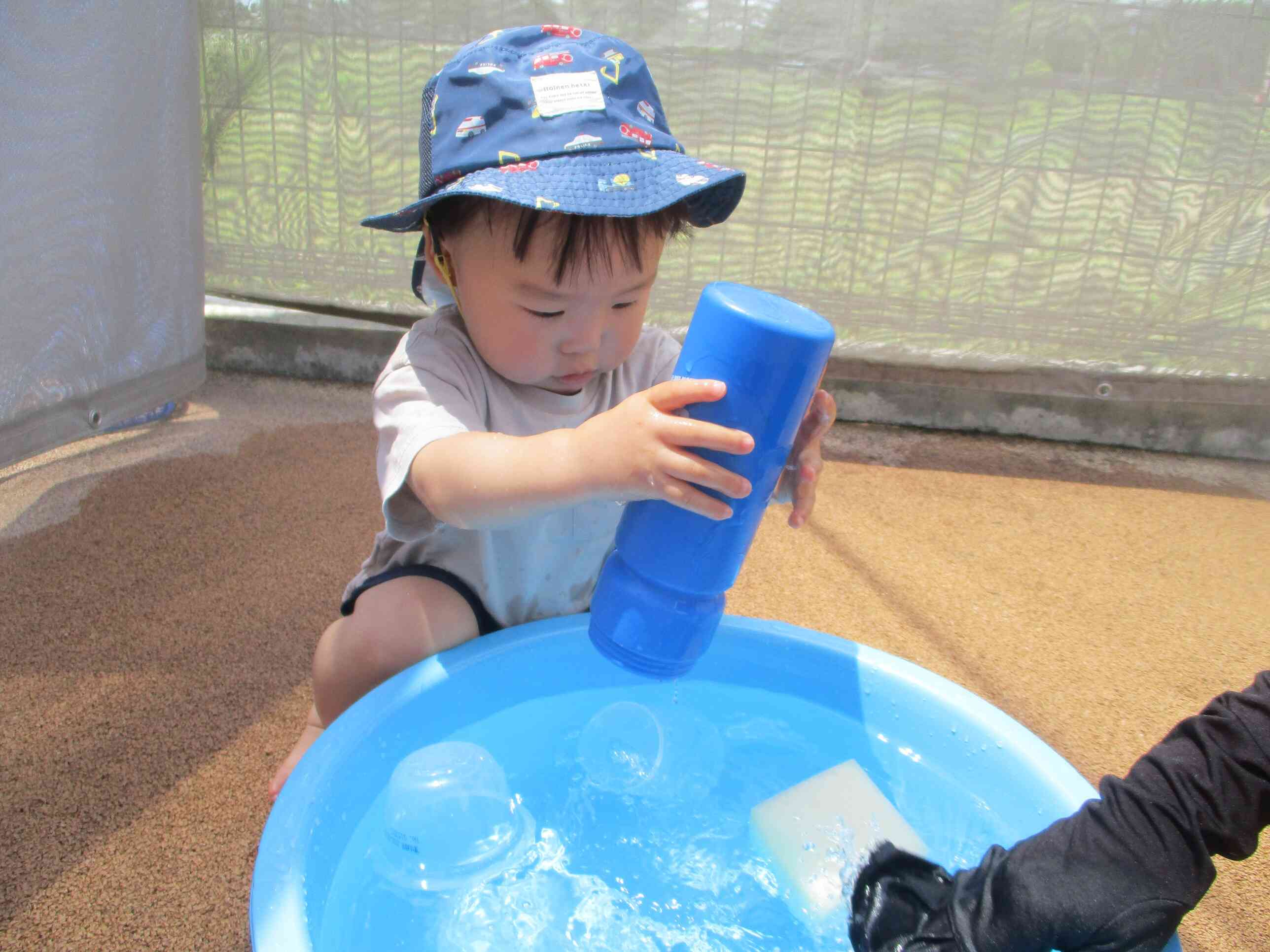 水あそび