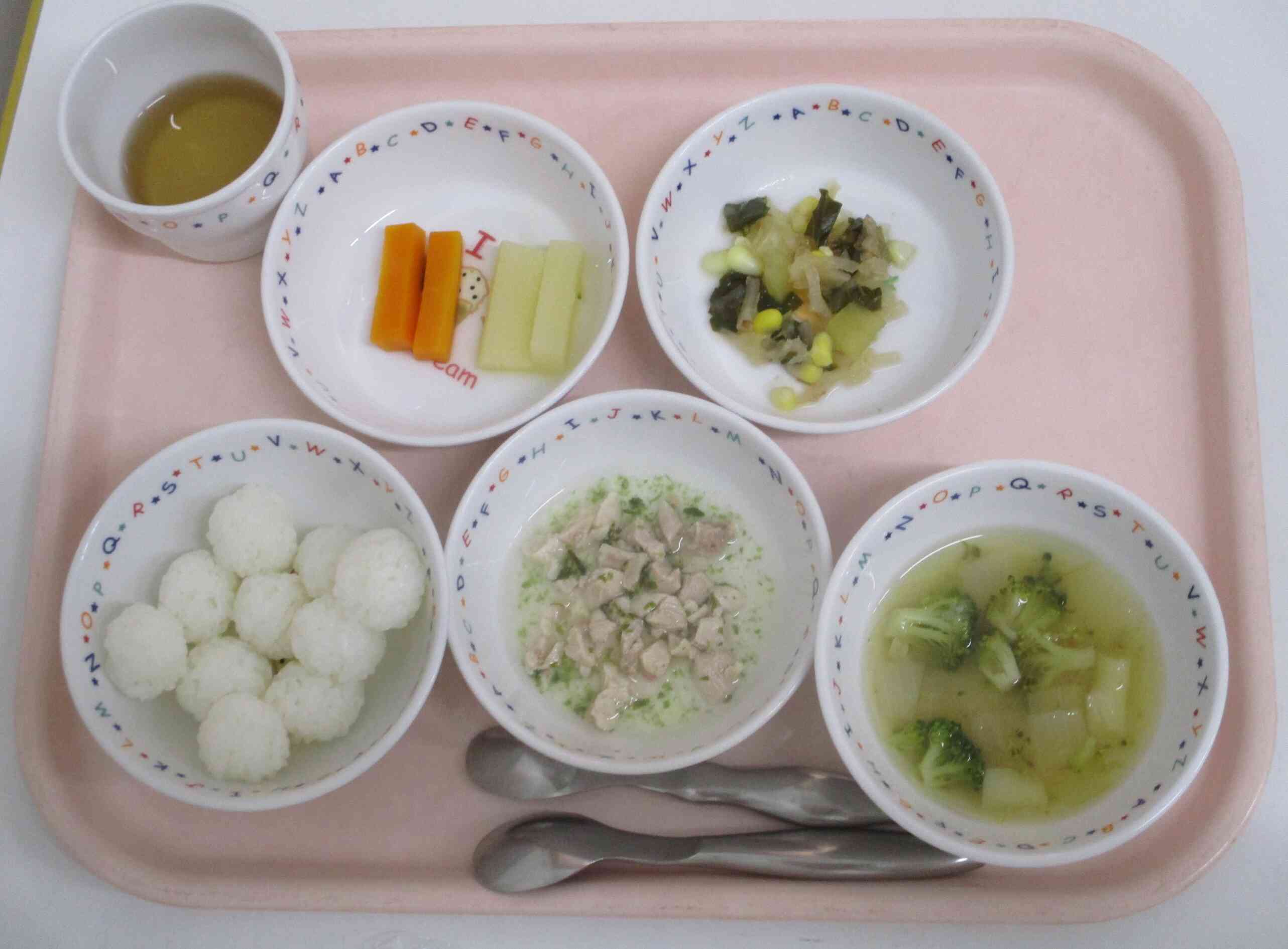 ９月１８日の離乳食（後期食）