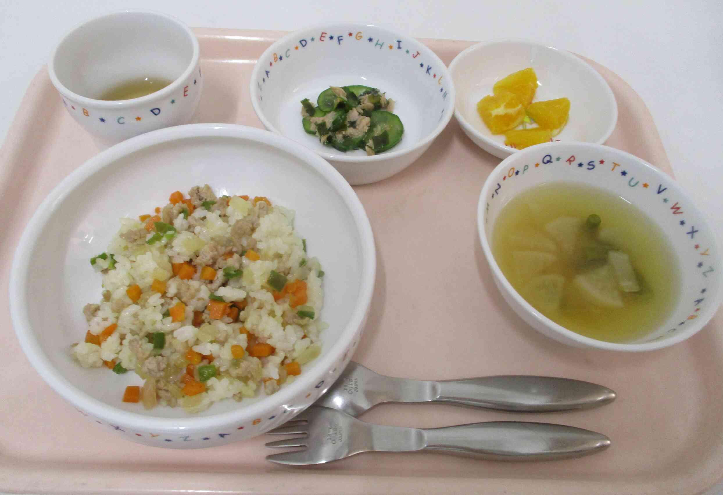 9月25日の幼児食