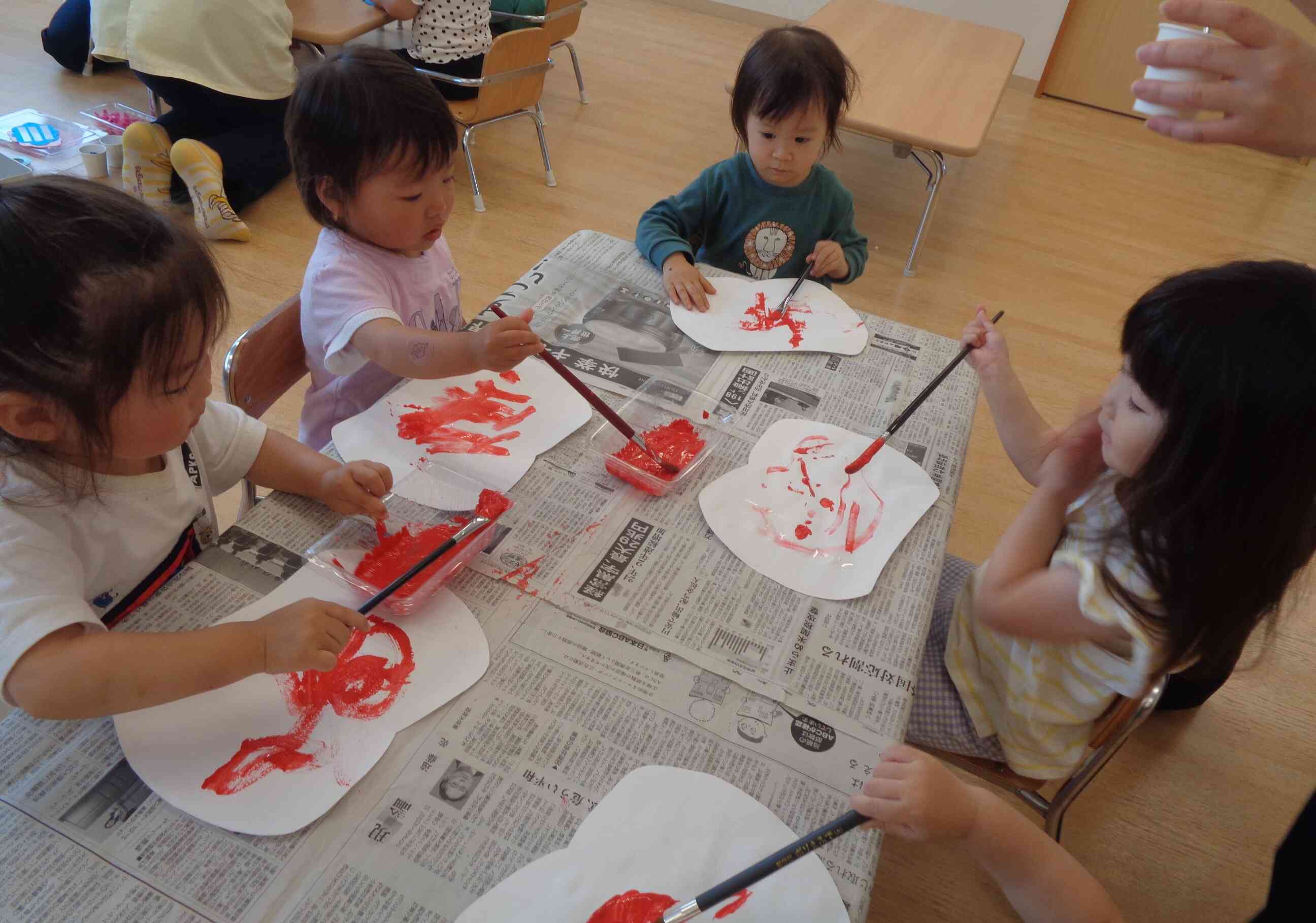 ６月製作活動　あひる・うさぎ組