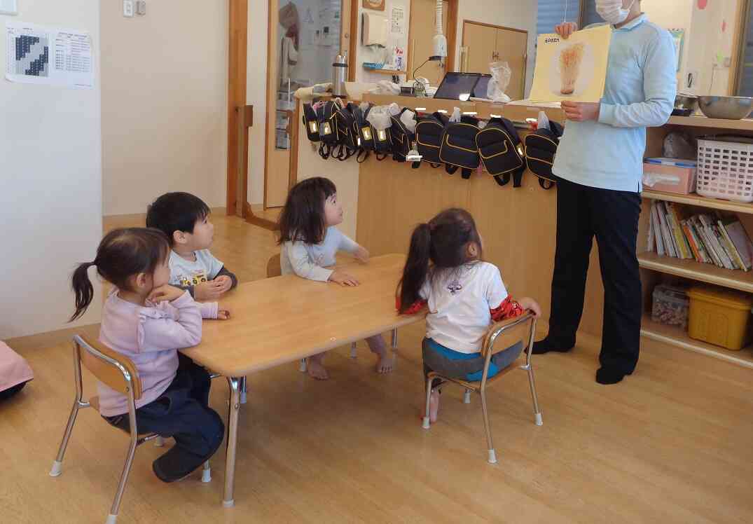 和食の日～食育きのこ割き～