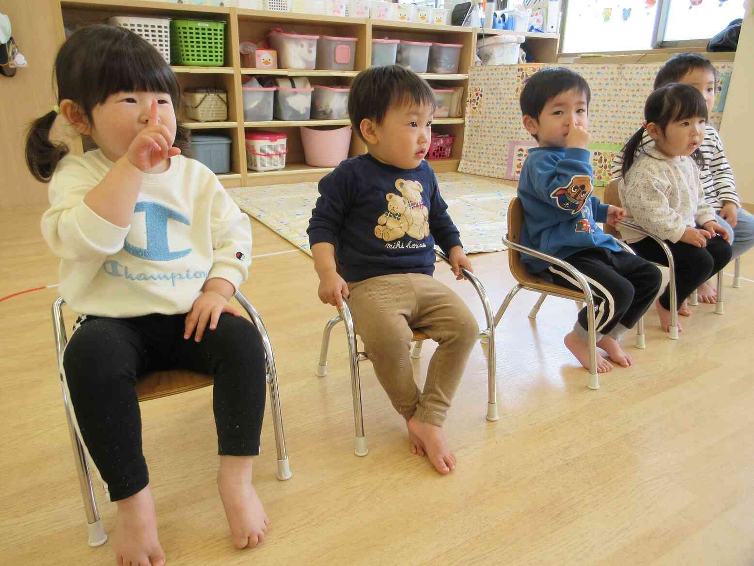 あひる組のお友だちも楽しんでいます♪