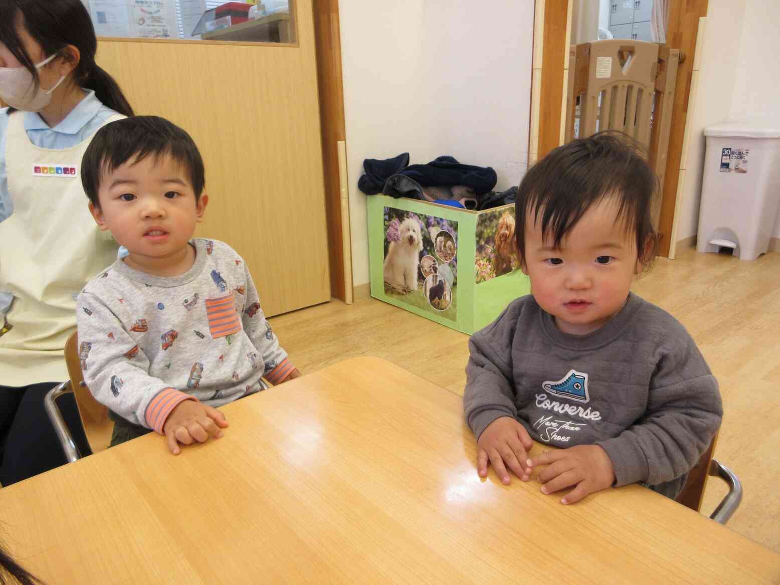 あひる組のお友だちと一緒に☆