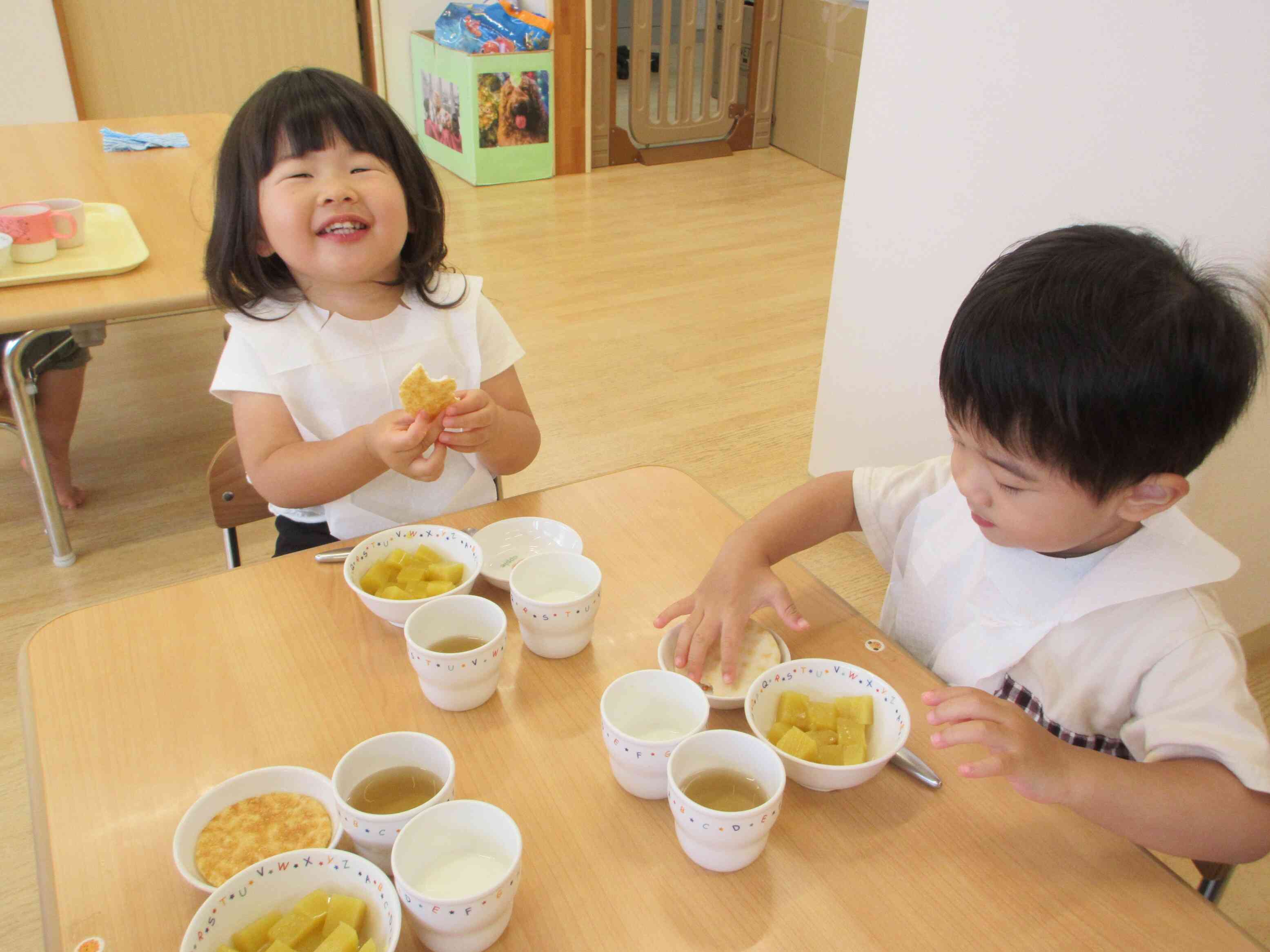 みんなで食べると美味しいね♡