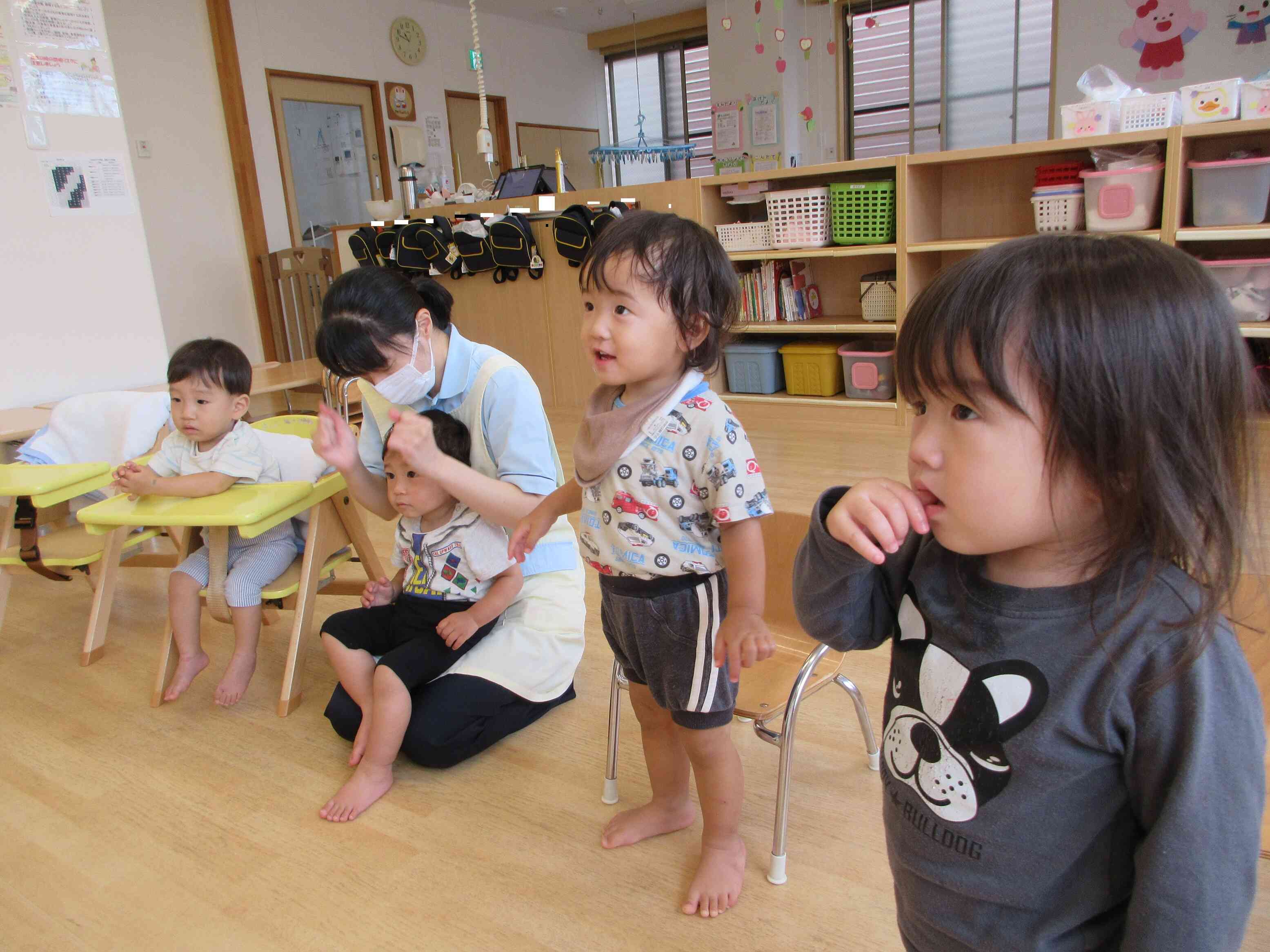 まねっこ上手だね♪