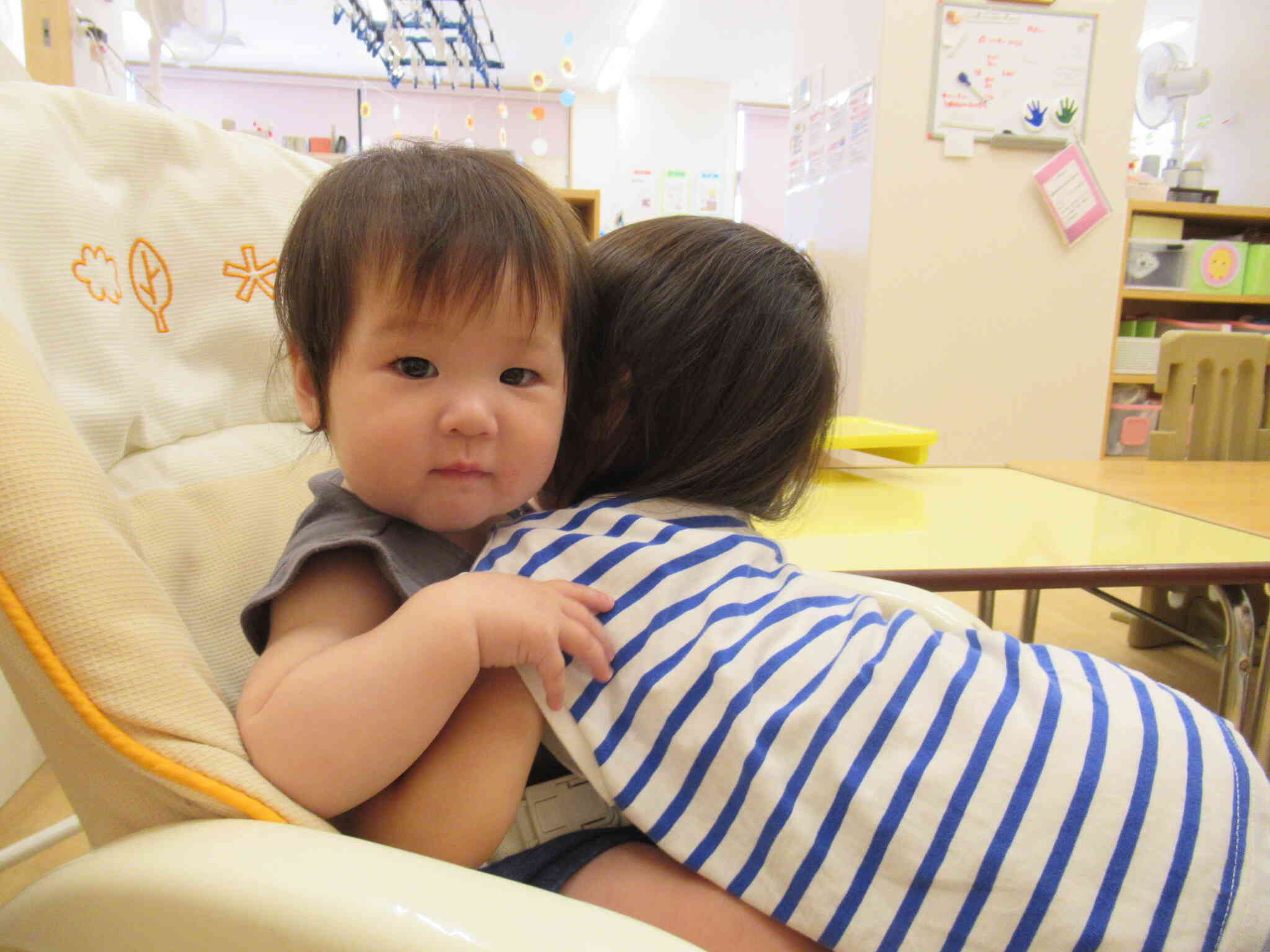 いろいろ室内遊び♪（0歳児 ひよこ組）
