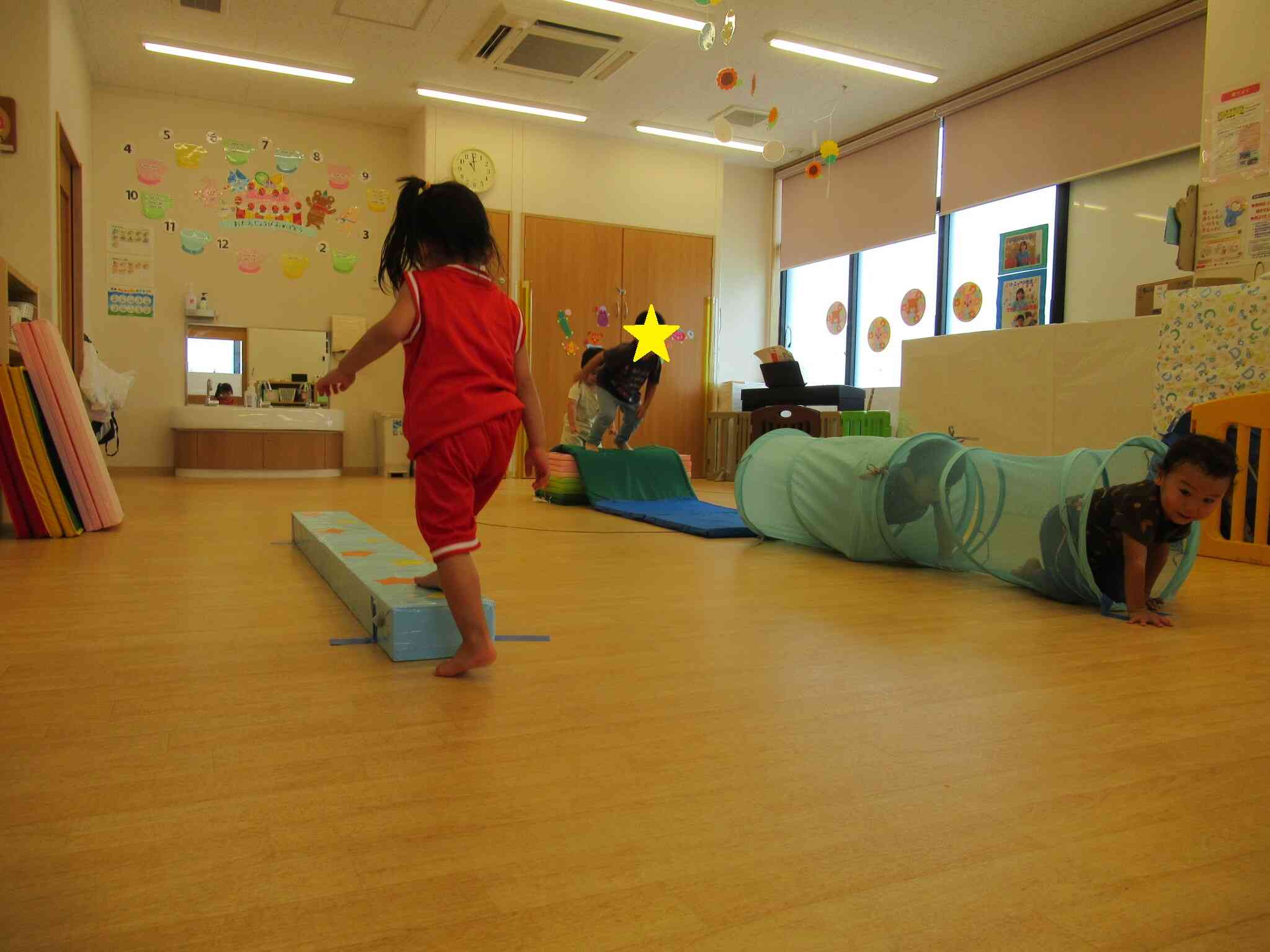 お部屋での過ごし方（2歳児　うさぎ組）