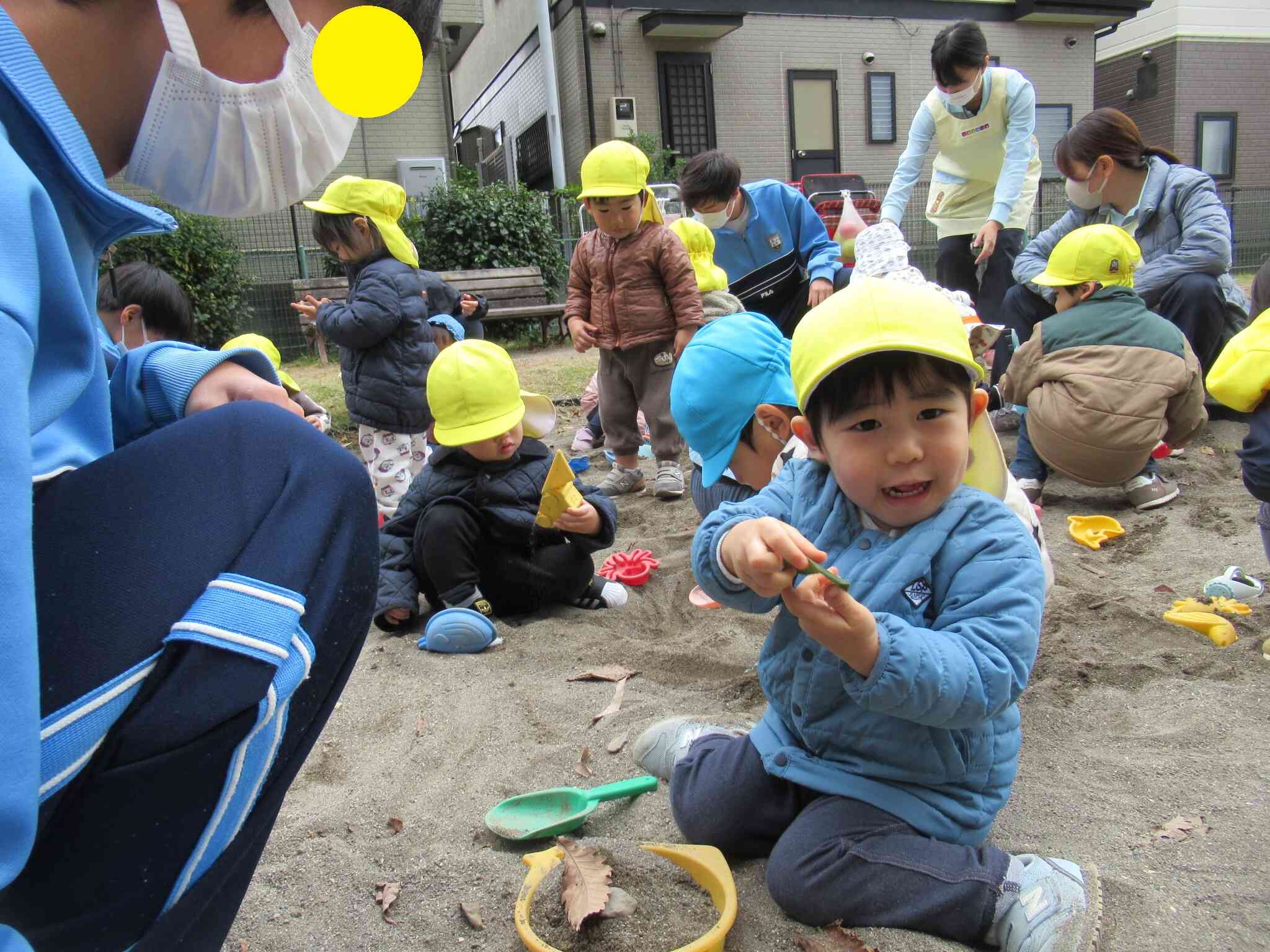 お兄さんせんせい、見てみて！