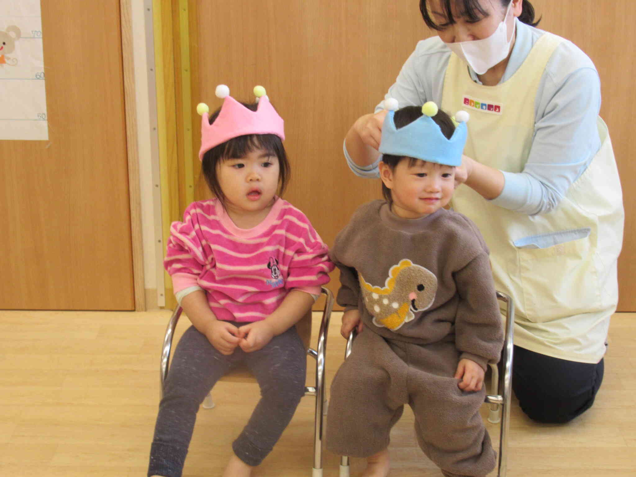 2月生まれのお誕生日会（全クラス合同）