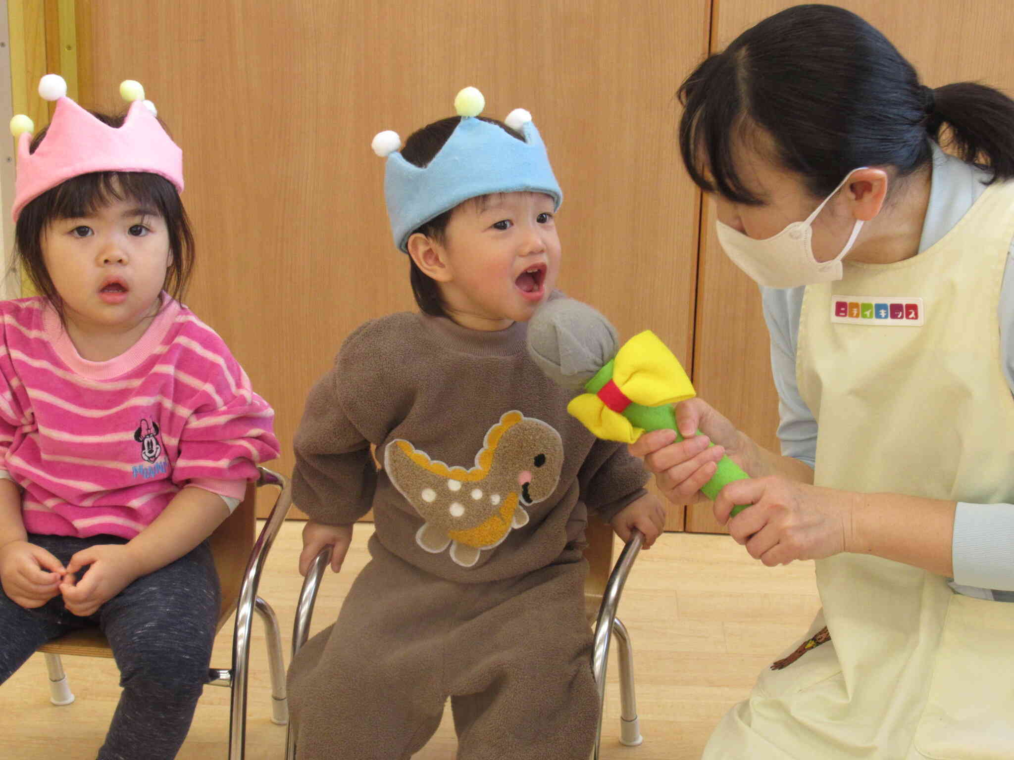 インタビューに答えます♪