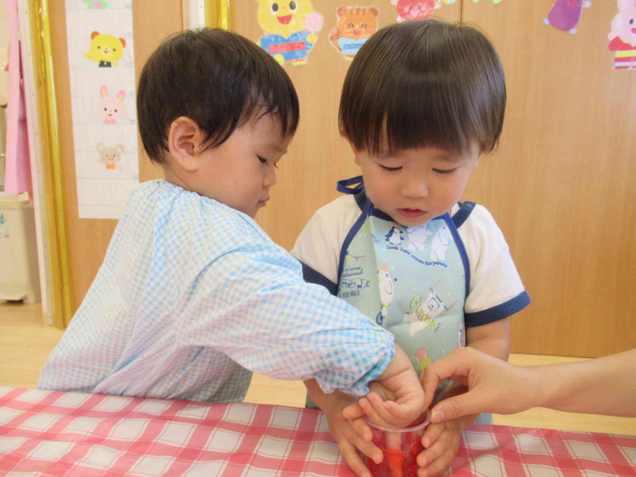 一緒にチョンチョン♪