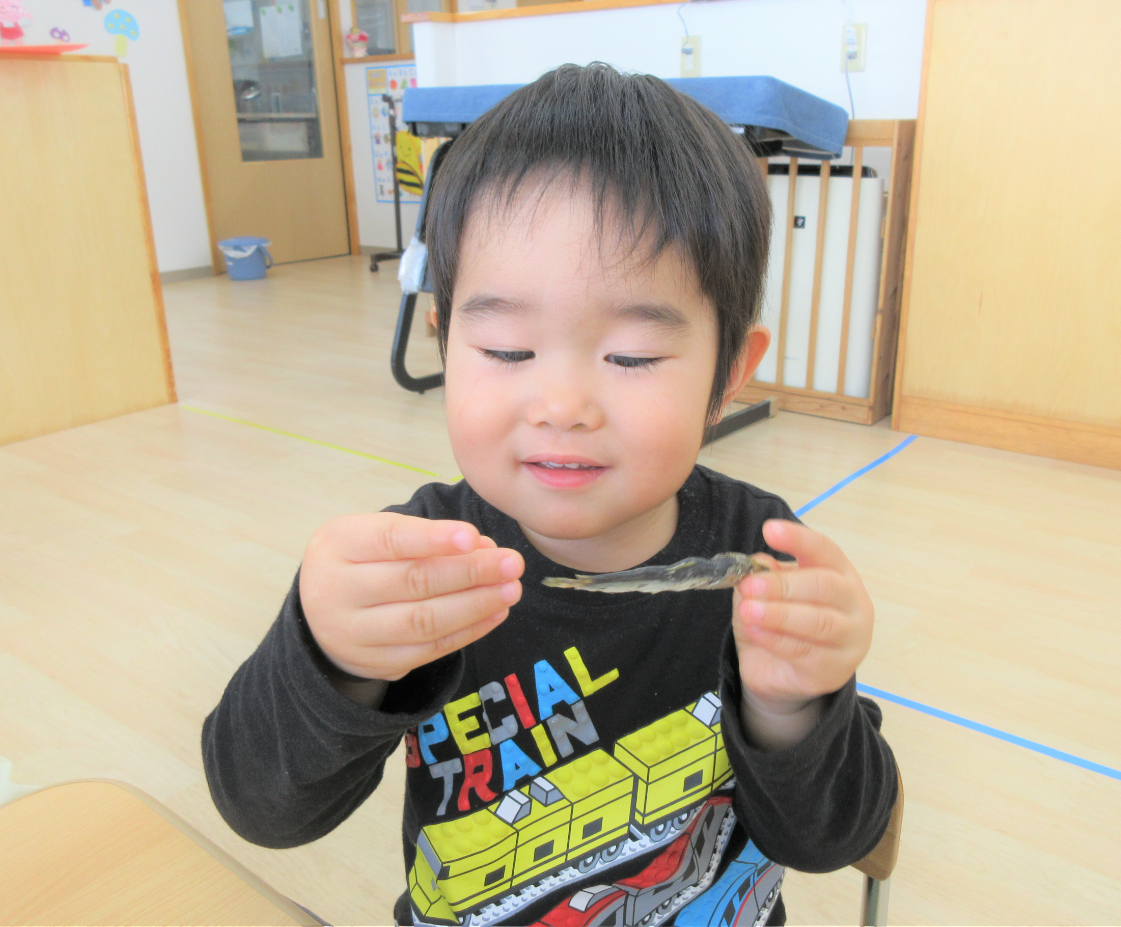 「さかなのにおいがする~」