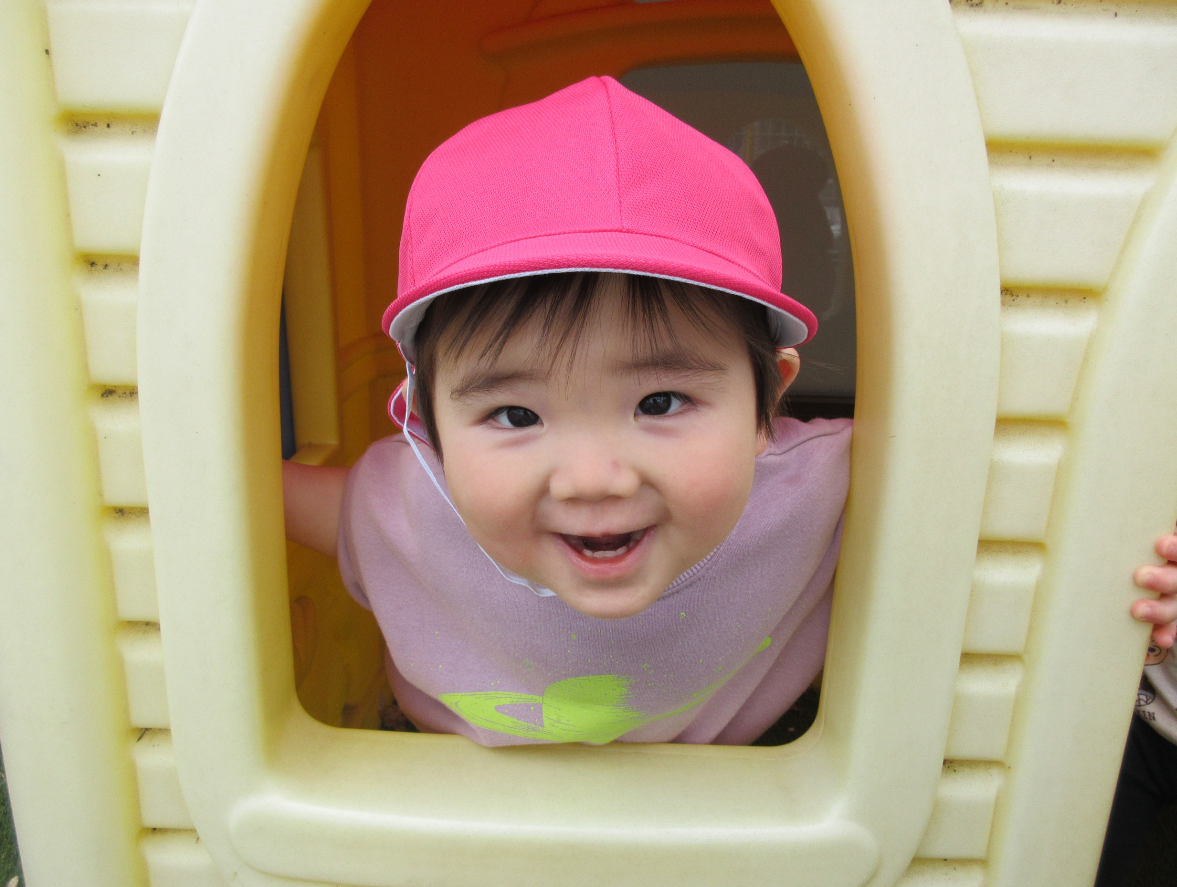 いない、いない、ばあ!