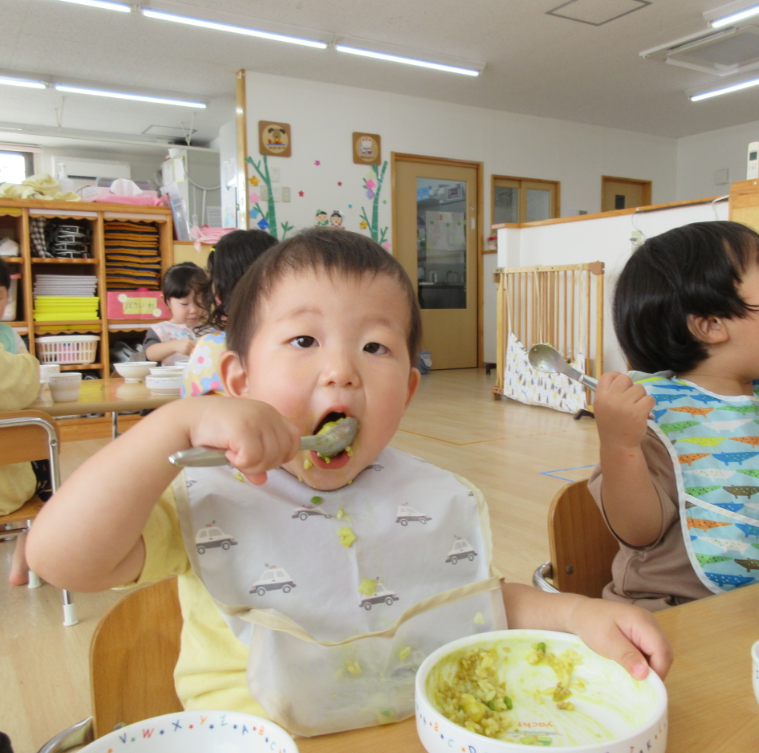 大きな口であ～ん！