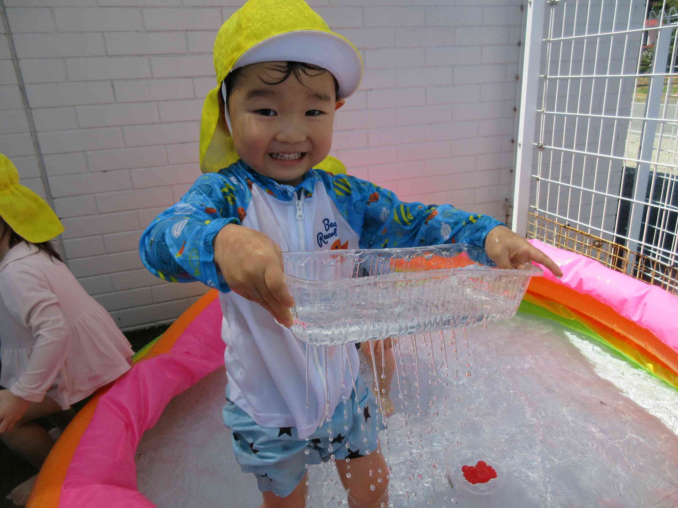 雨だ雨だ～！