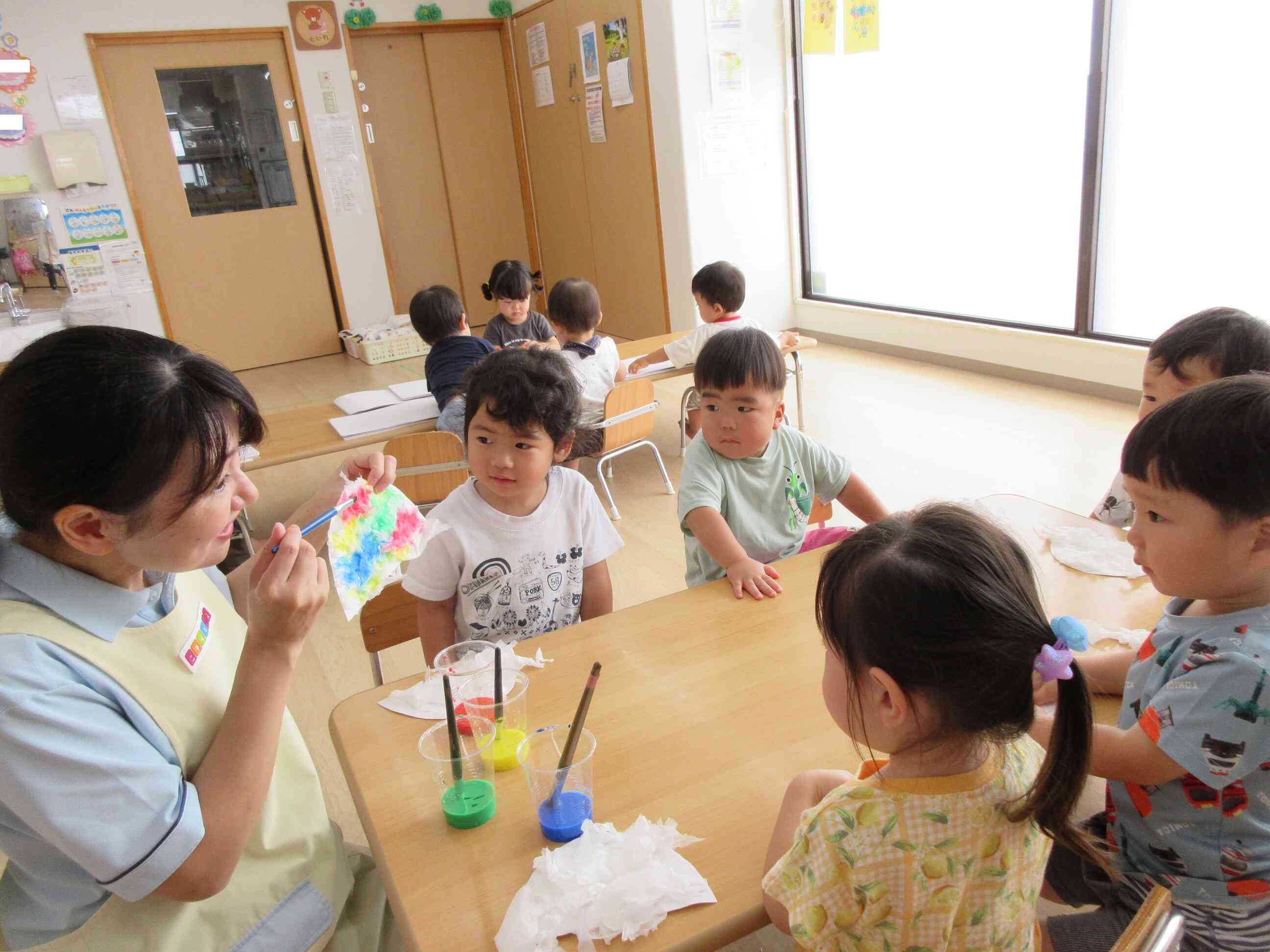 虹色シロップおいしそう！