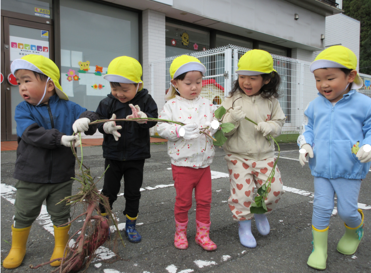 力を合わせて「うんとこしょ！」