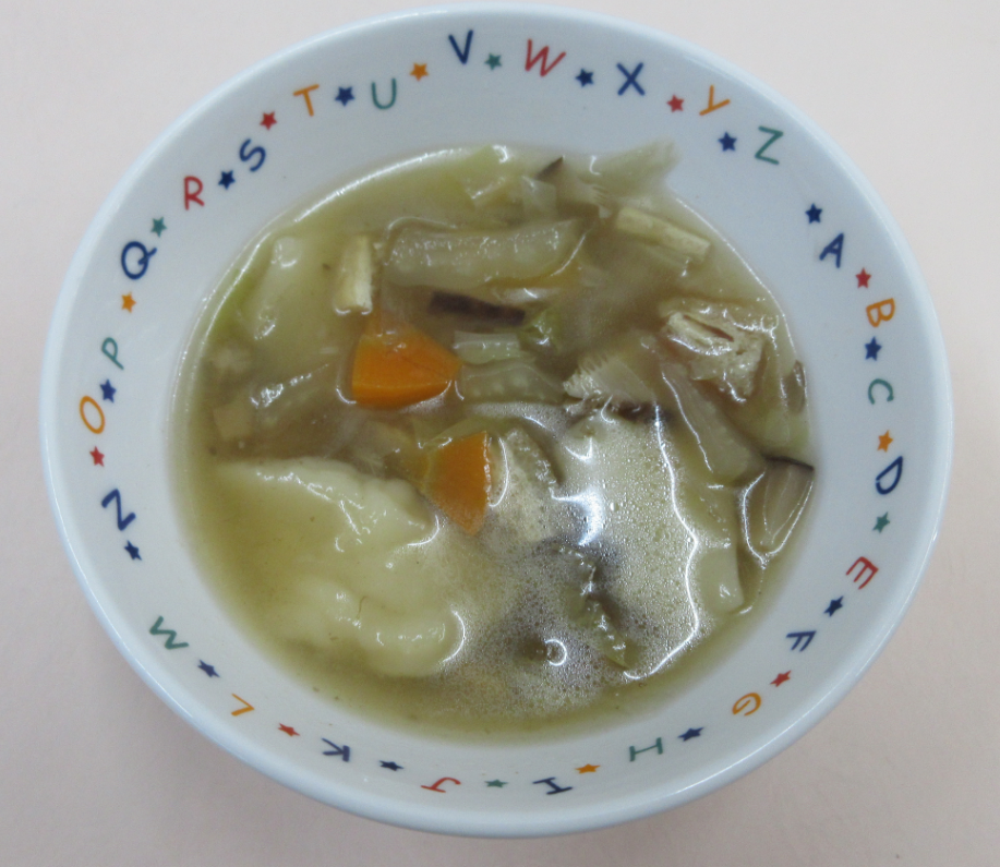 和食を食べよう「はっと汁」