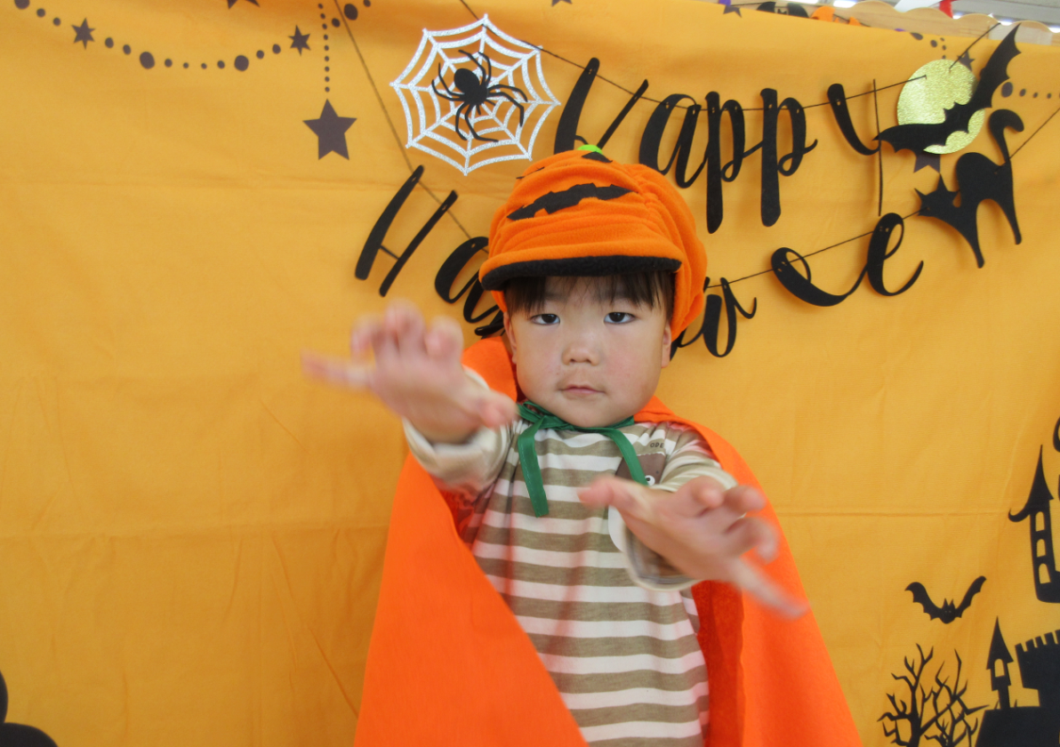 「ぼくはパンプキンになったよ！」