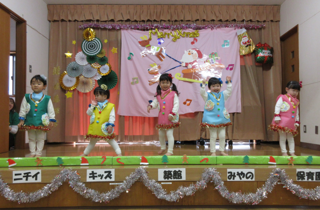 クリスマス発表会～うさぎ組（２歳児）編～