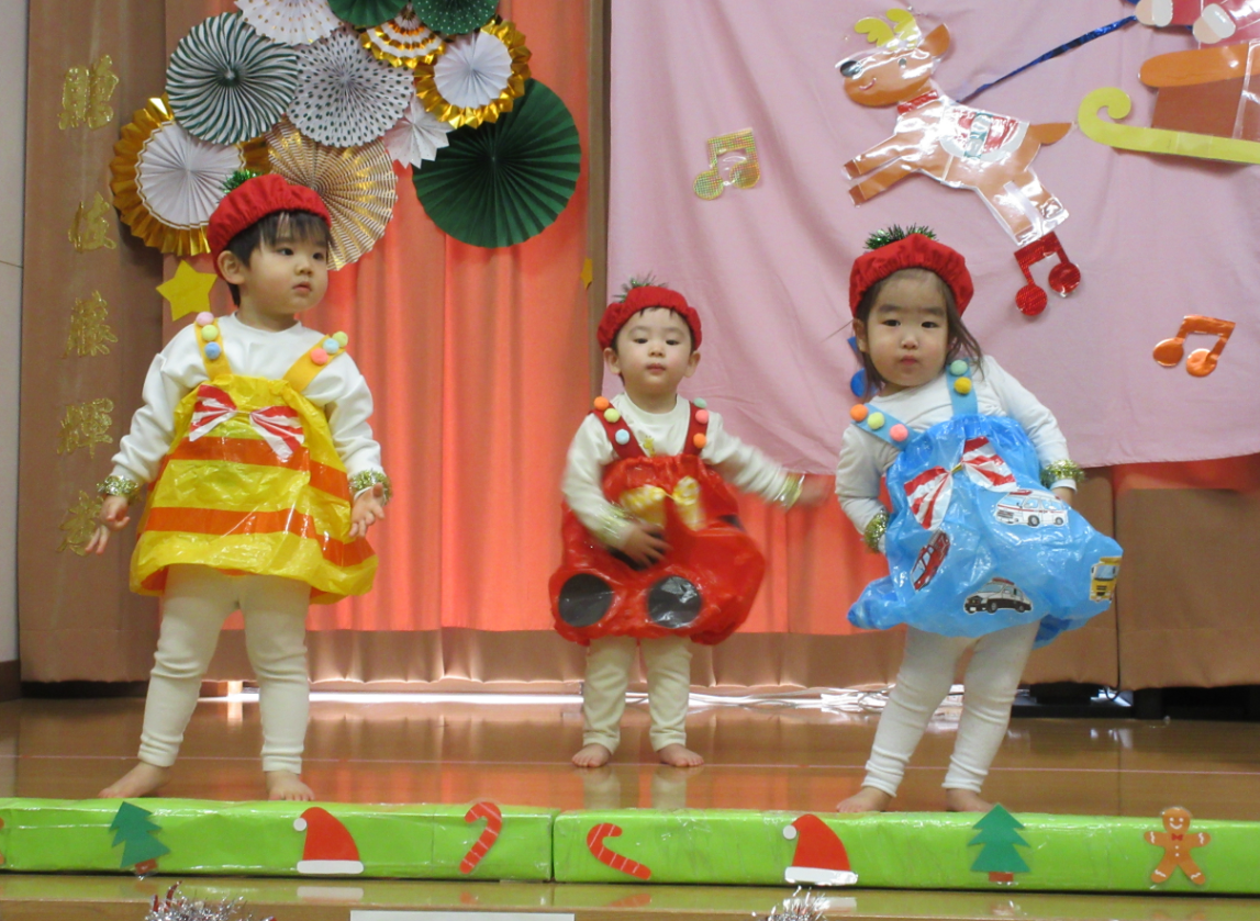 クリスマス発表会～あひる組（１歳児）編～