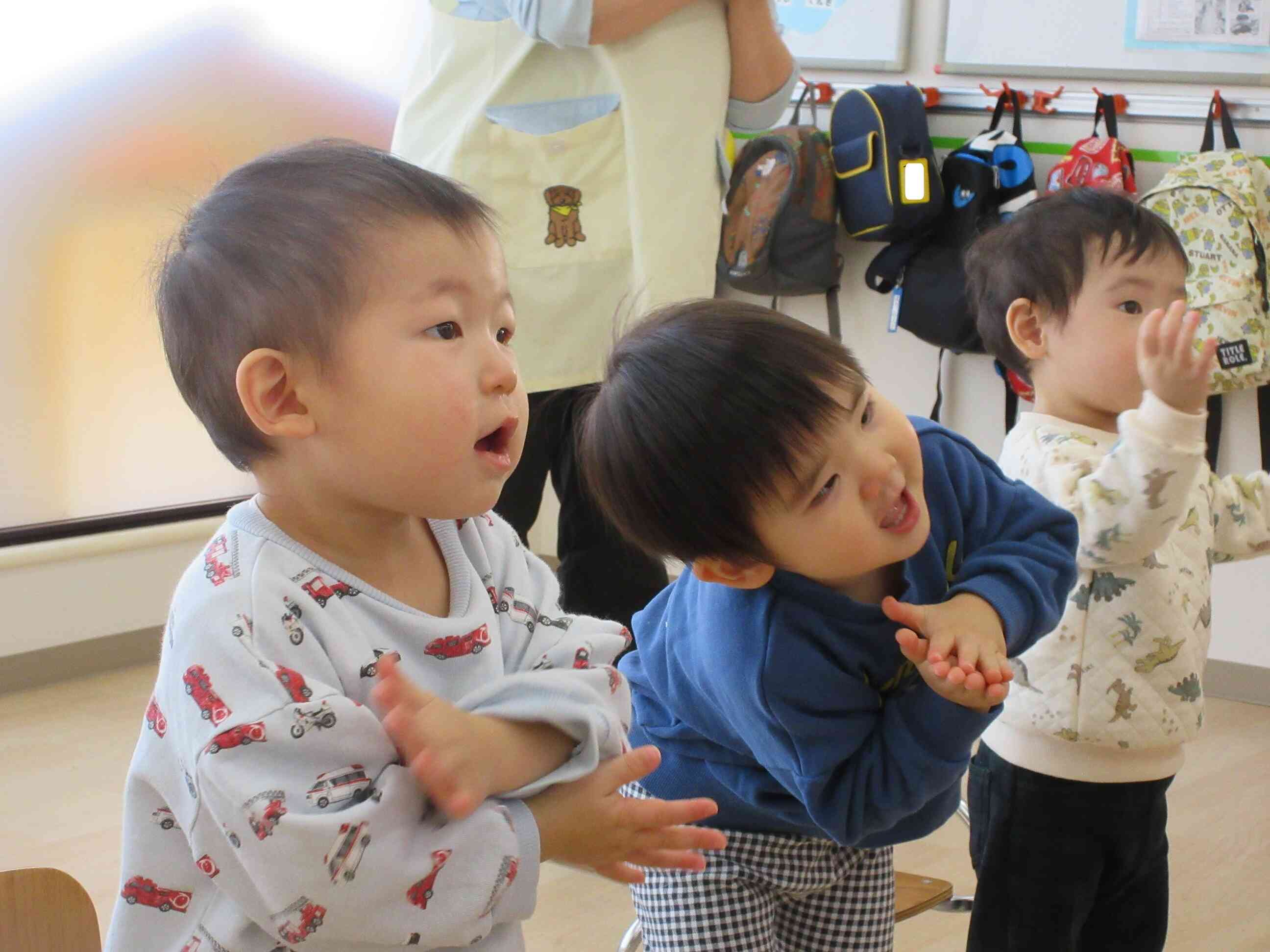 お歌も楽しいね。