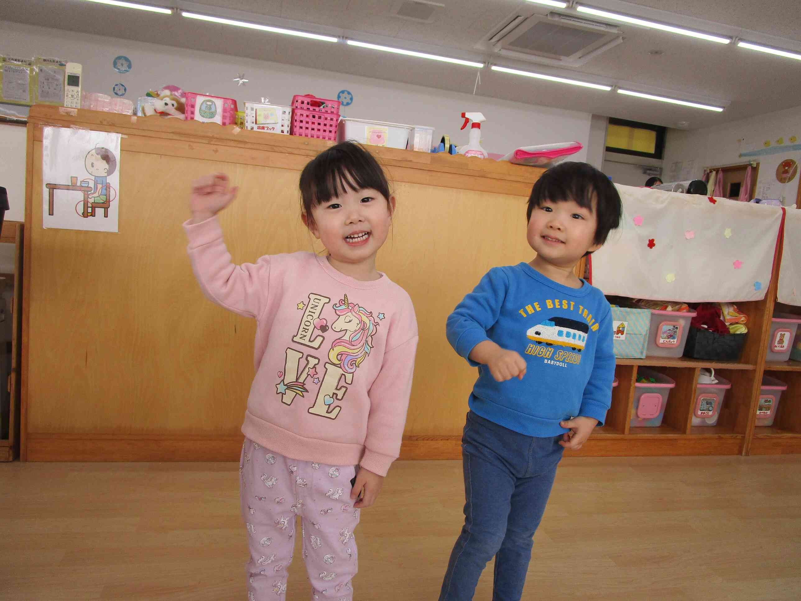 「今日も元気にエイエイオー」