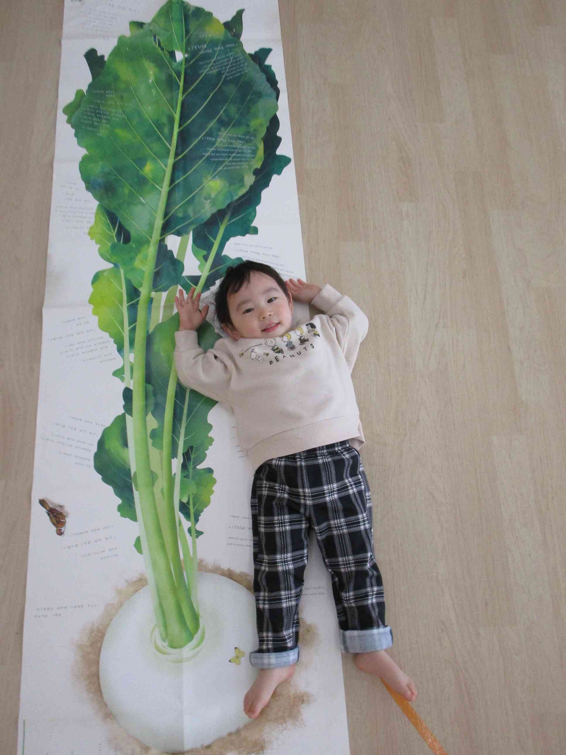 おおきなかぶと背比べ！