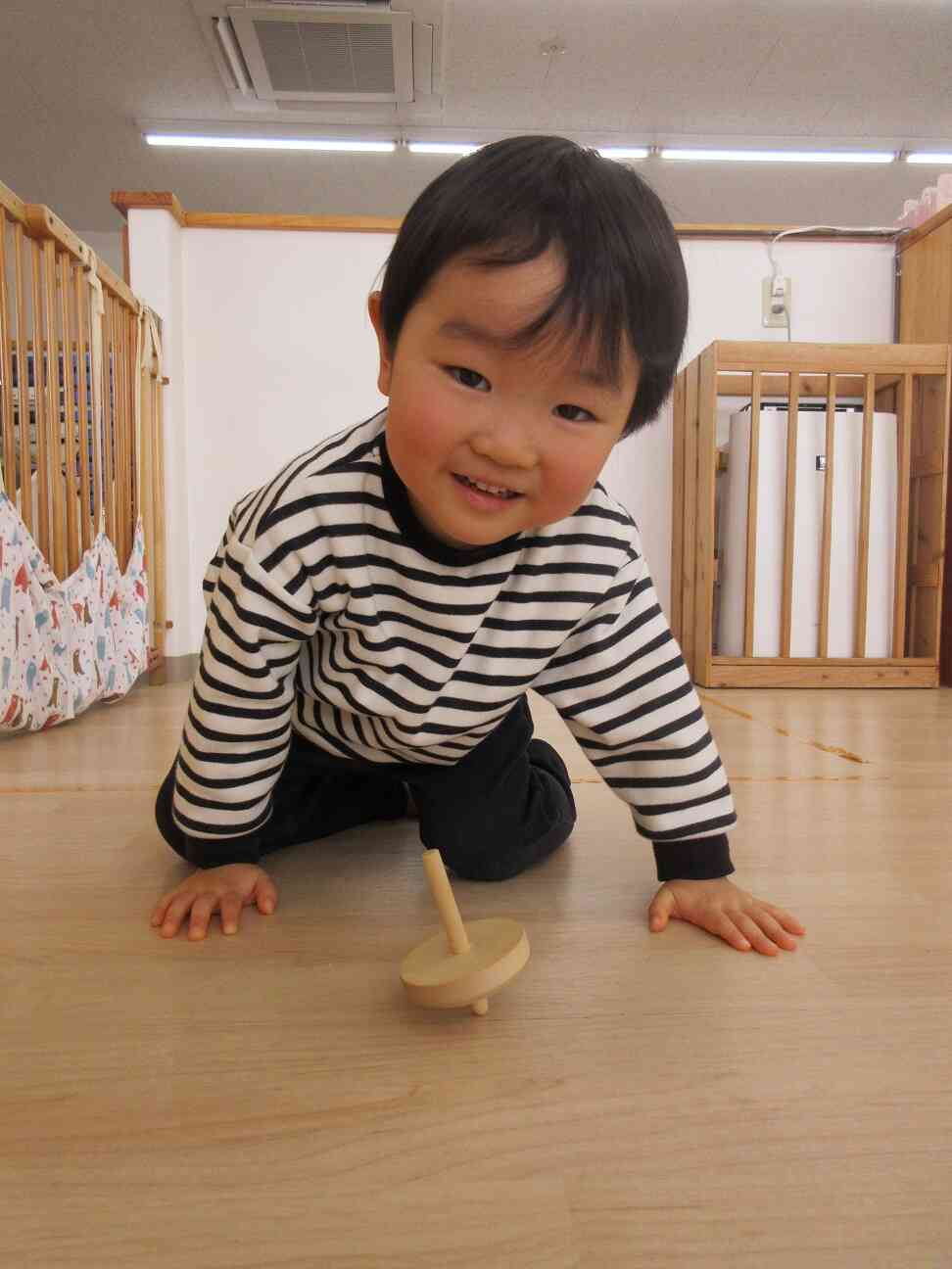 コマを回したよ！