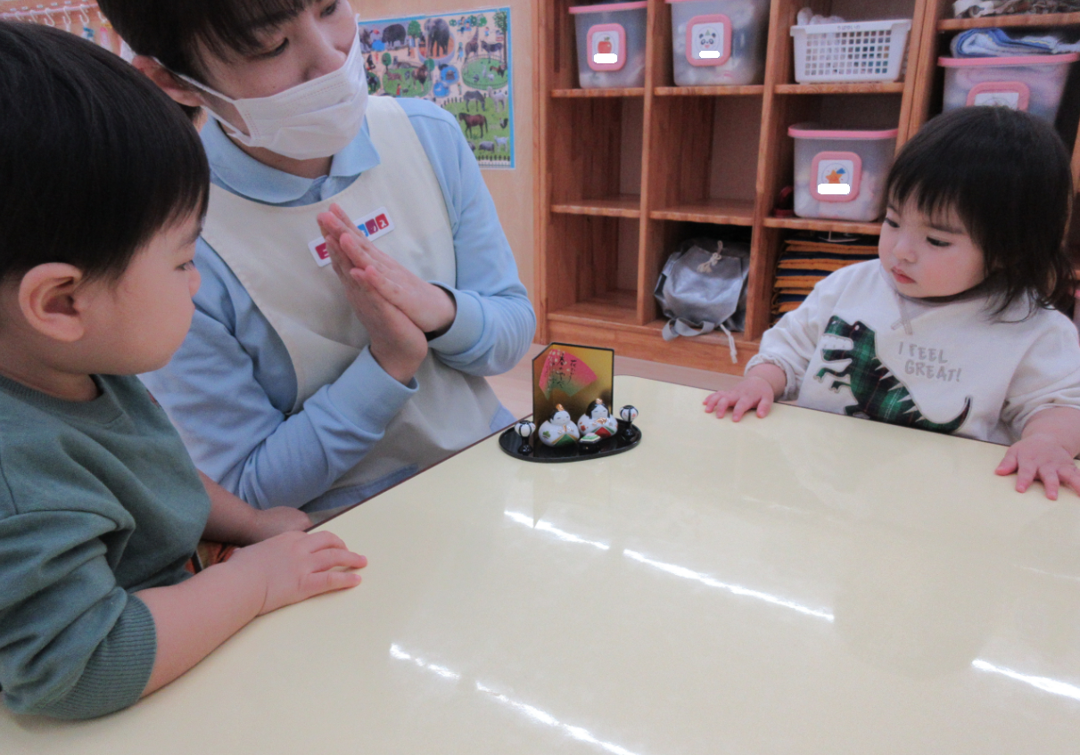 もう少しでひな祭りですね。