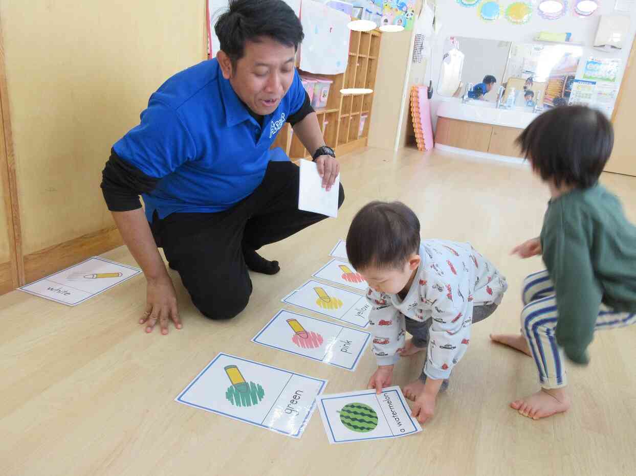 カード遊びをしたよ！