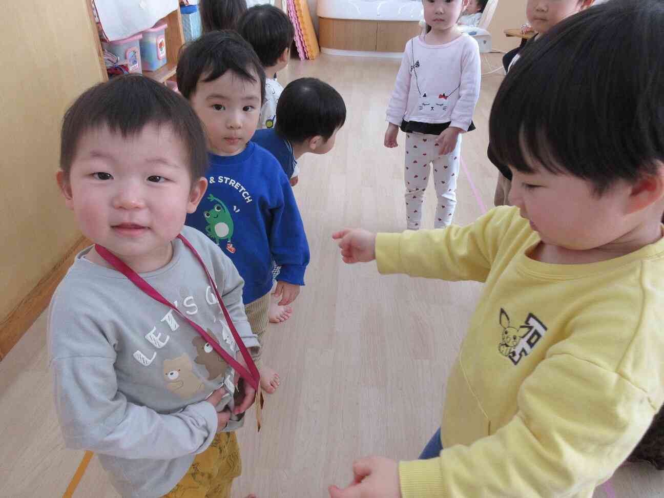 在園児終了の集いがありました。