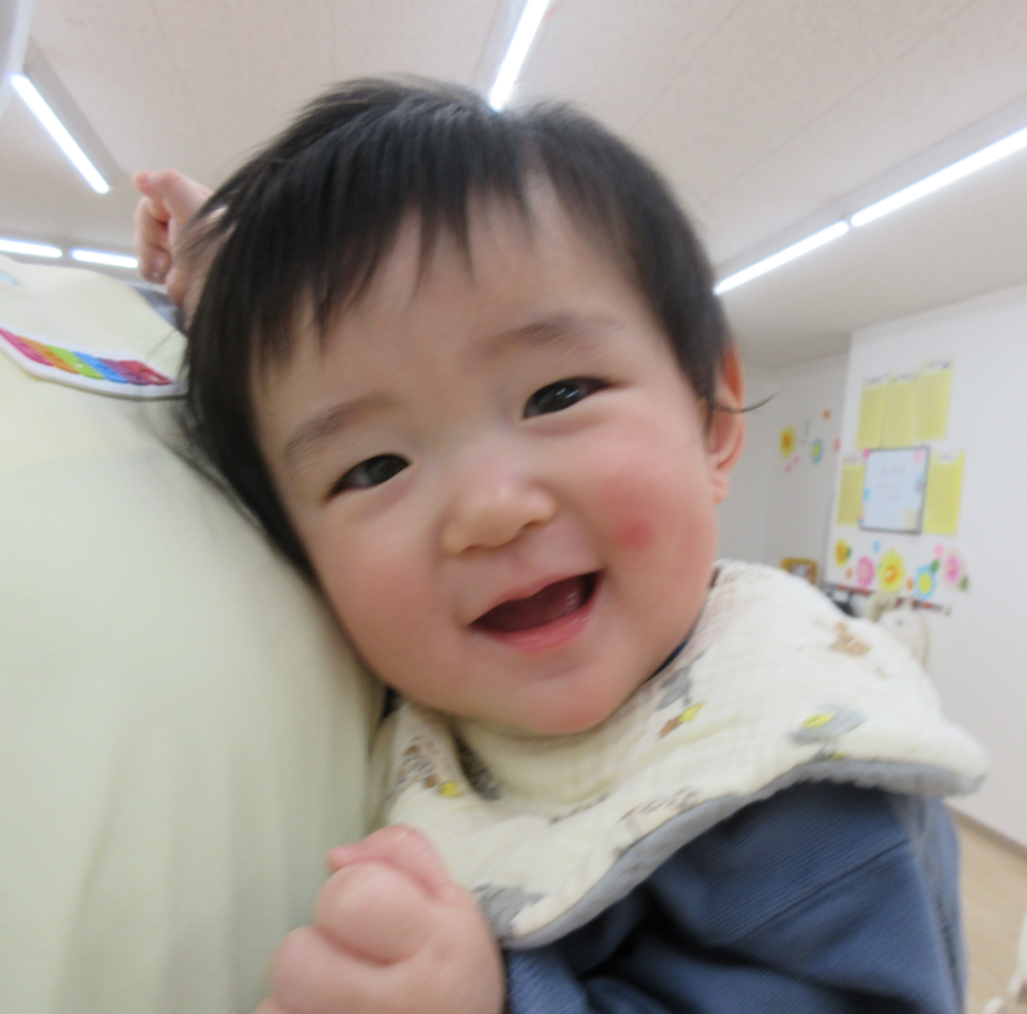 入園,進級　おめでとう♪～ひよこ組（０歳児）～