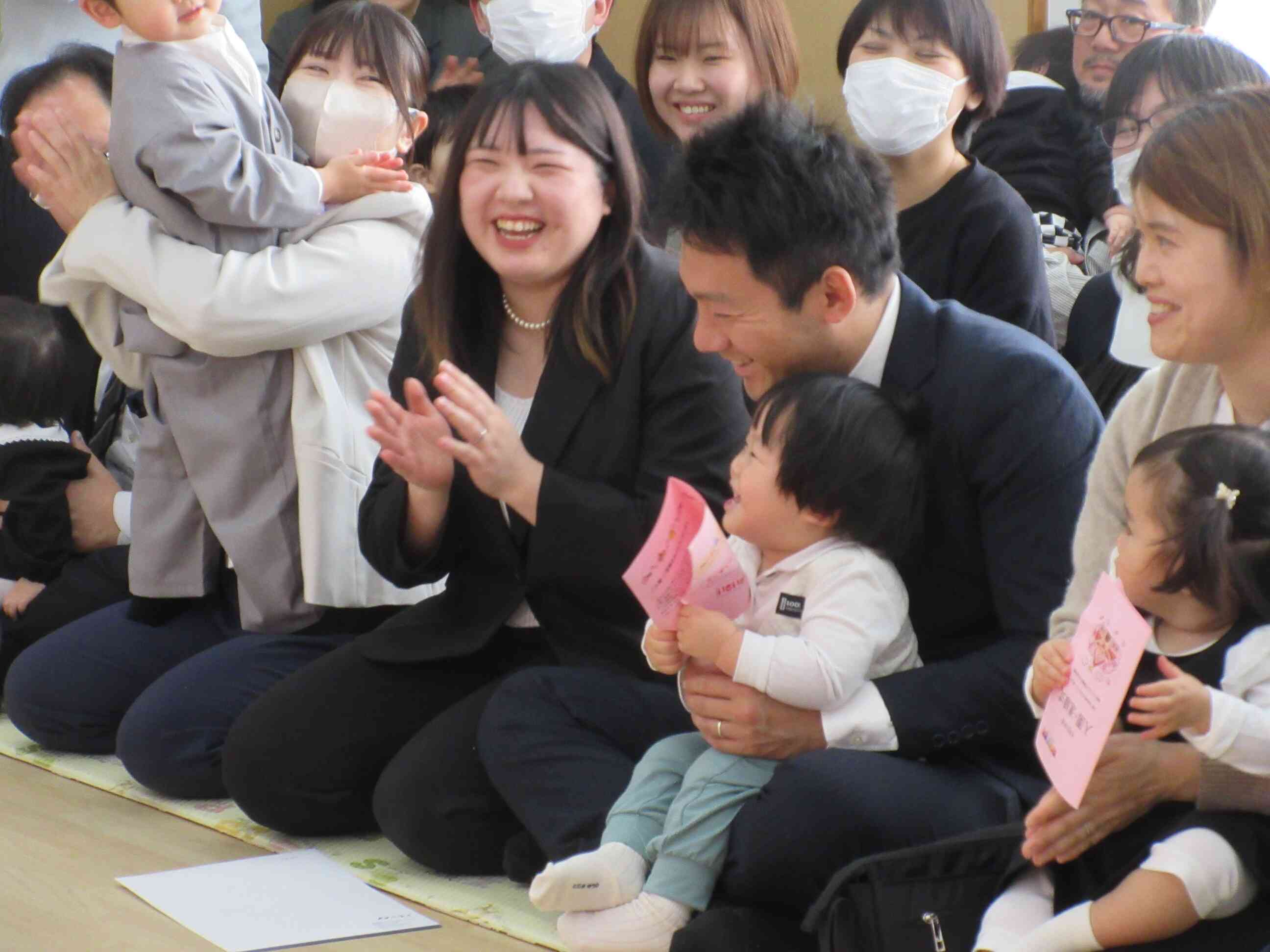 入園、進級式がありました！