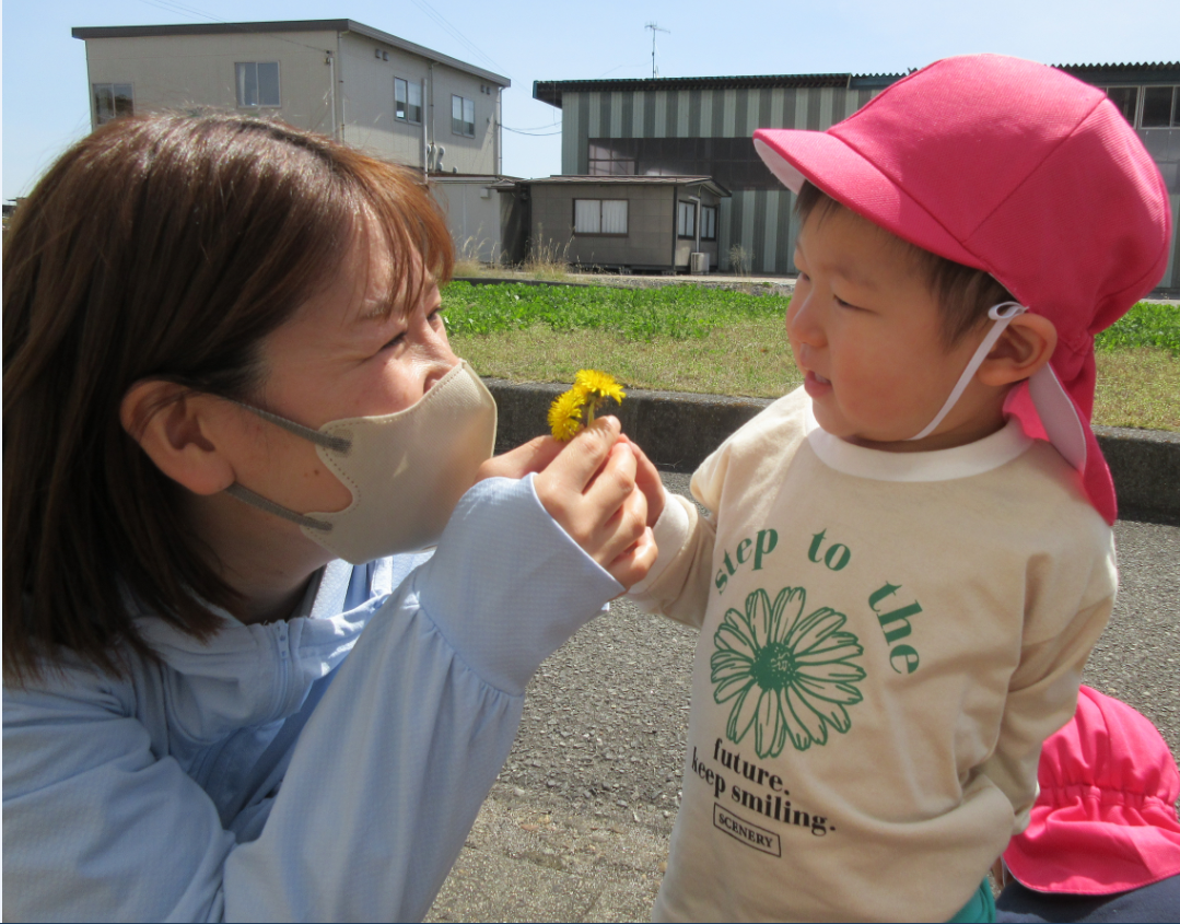 たんぽぽみつけたよ！