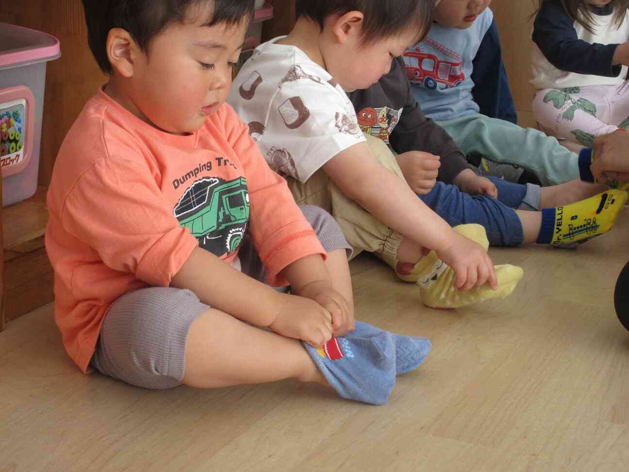 今日はお散歩日和（２歳児）