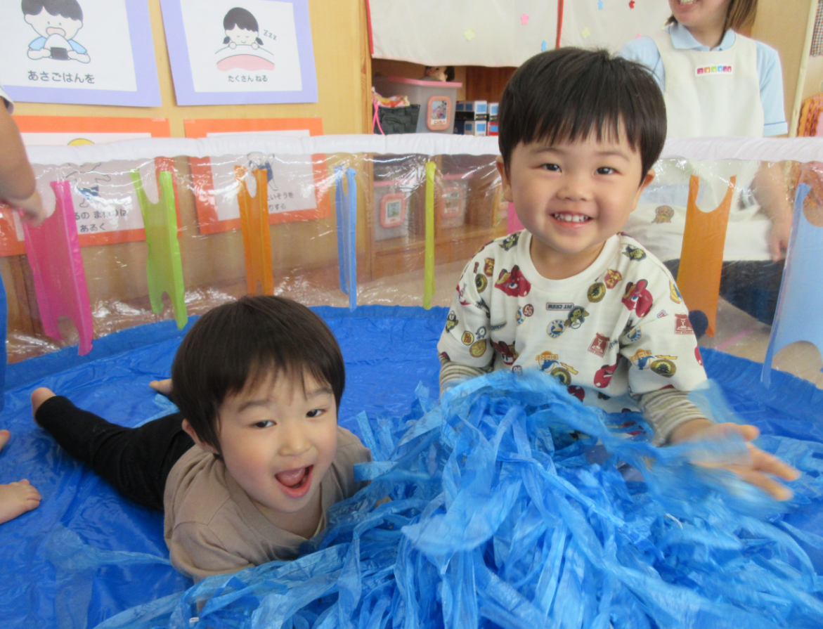 プール遊びの季節がやってきたよ