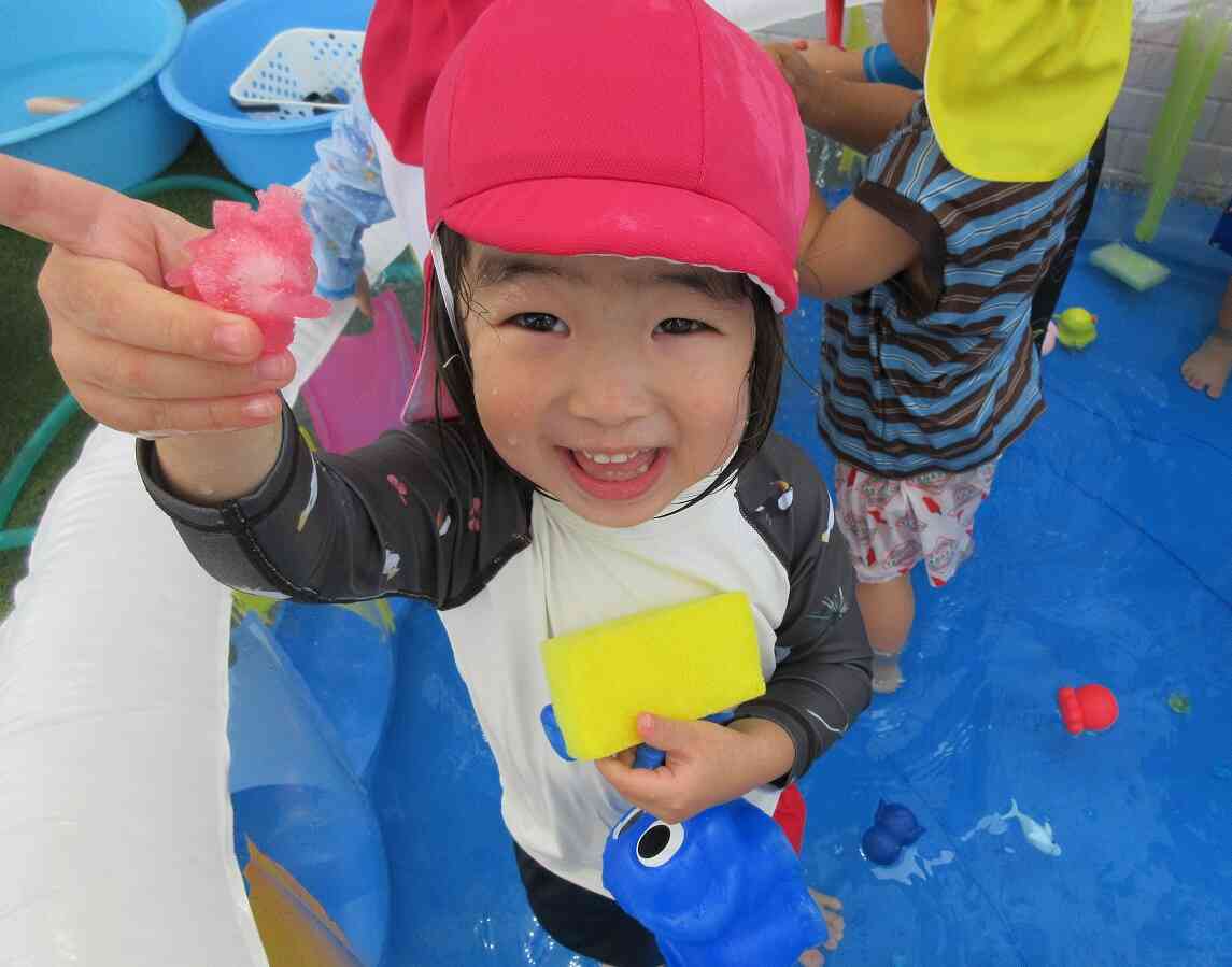 氷、つめたいね！