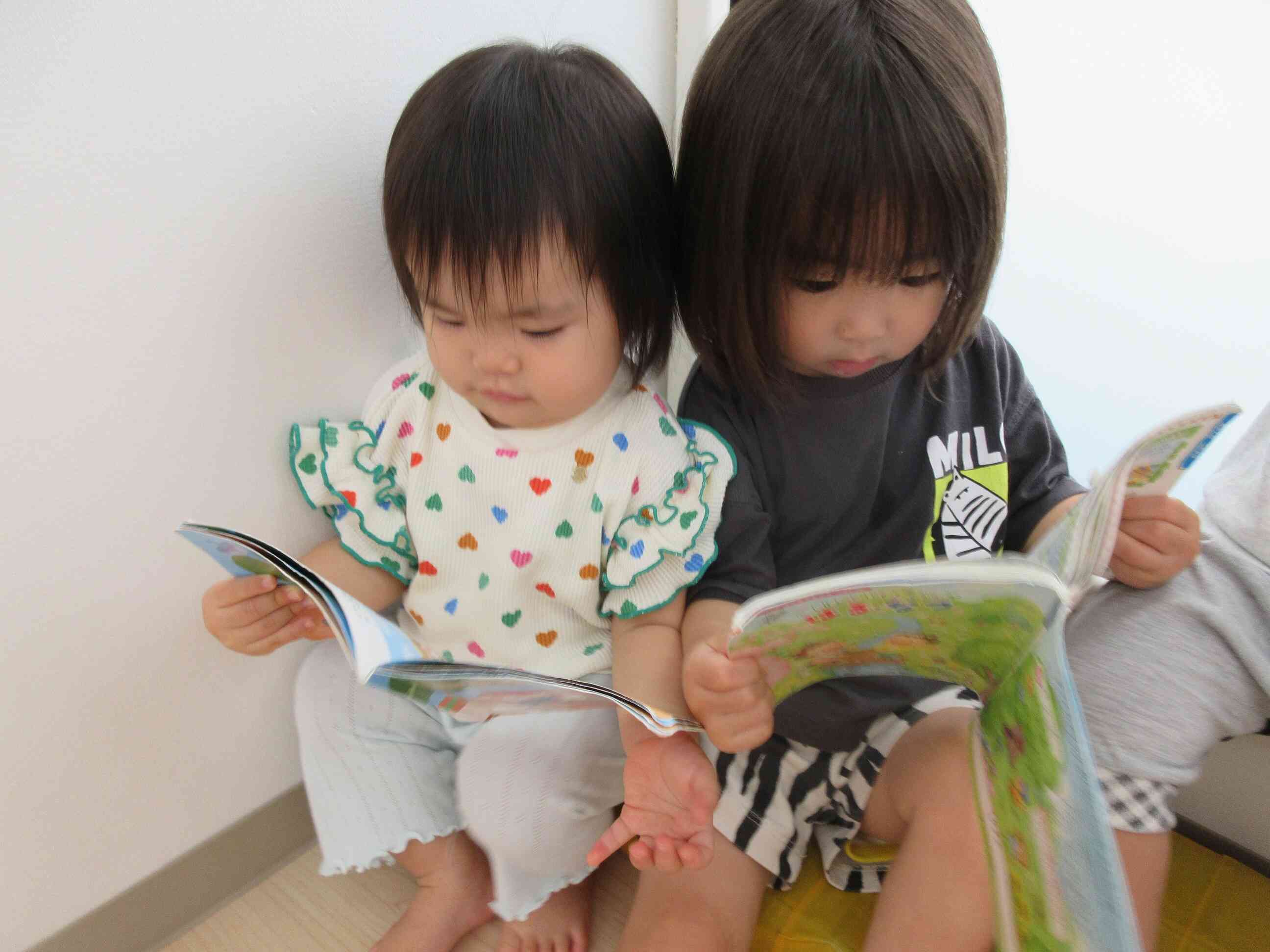 「一緒に見ようね！」