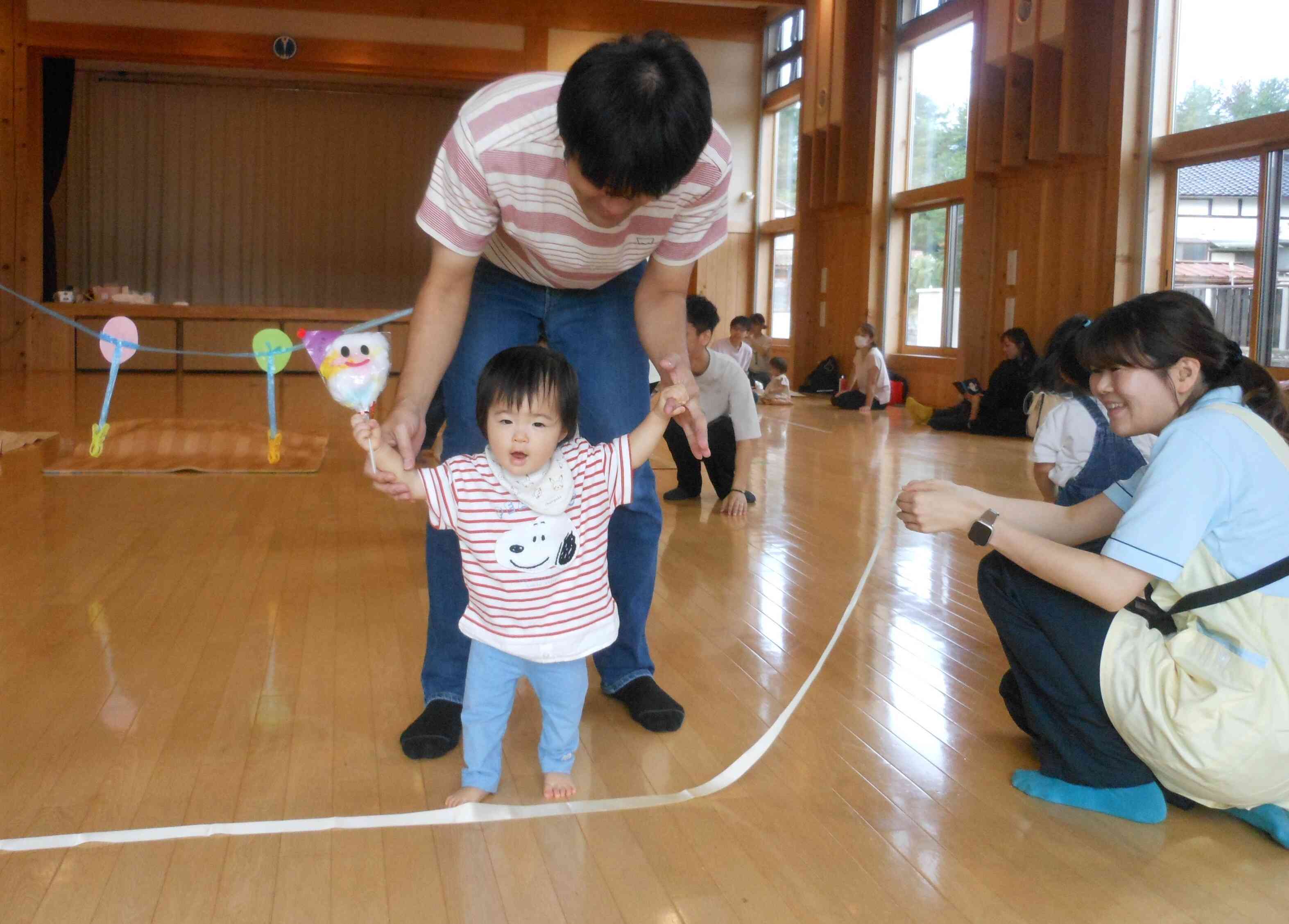 ゴールまであと少し…がんばれっ♪がんばれっ♪