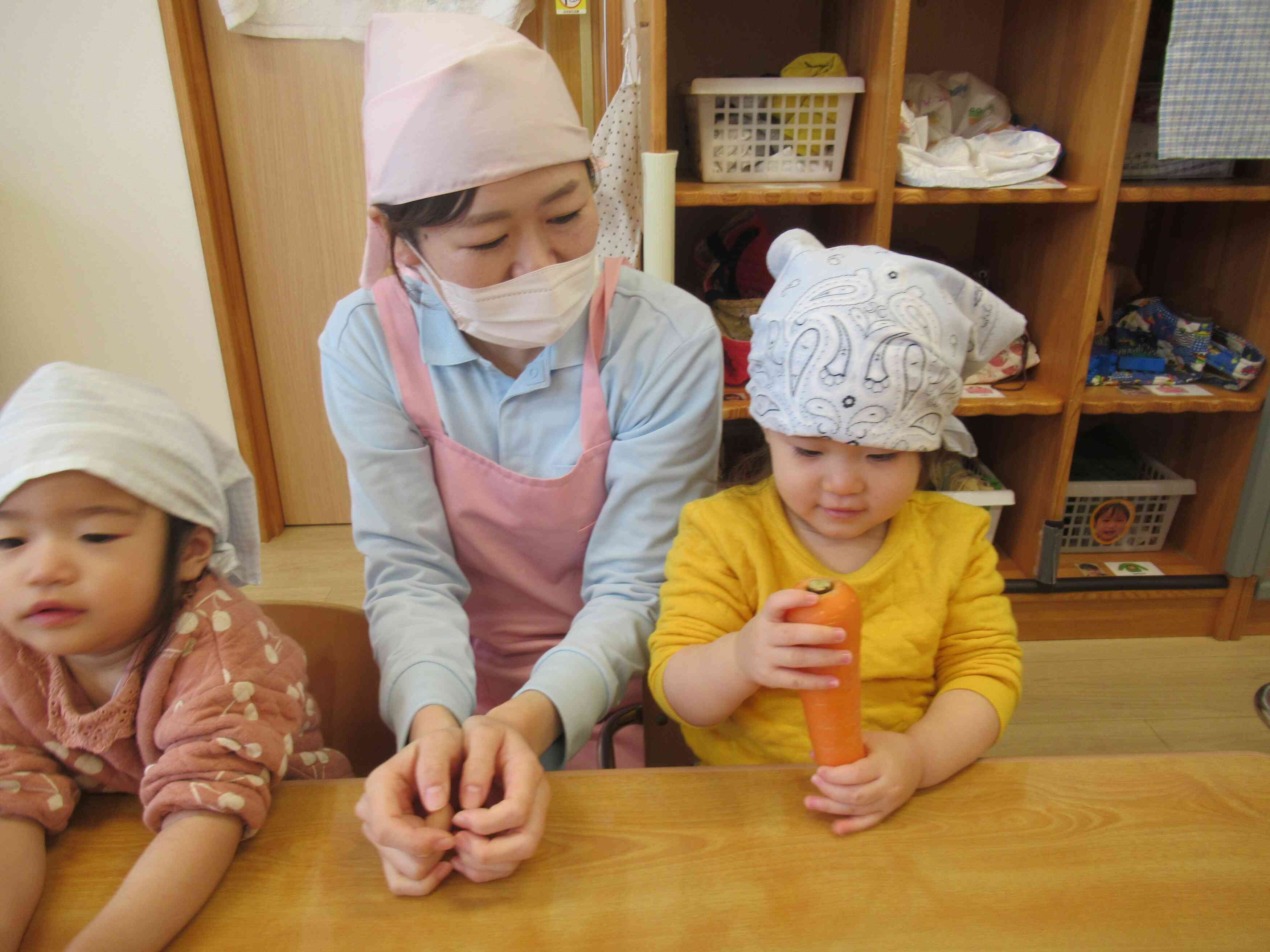 わたしはにんじんがお気に入り☆