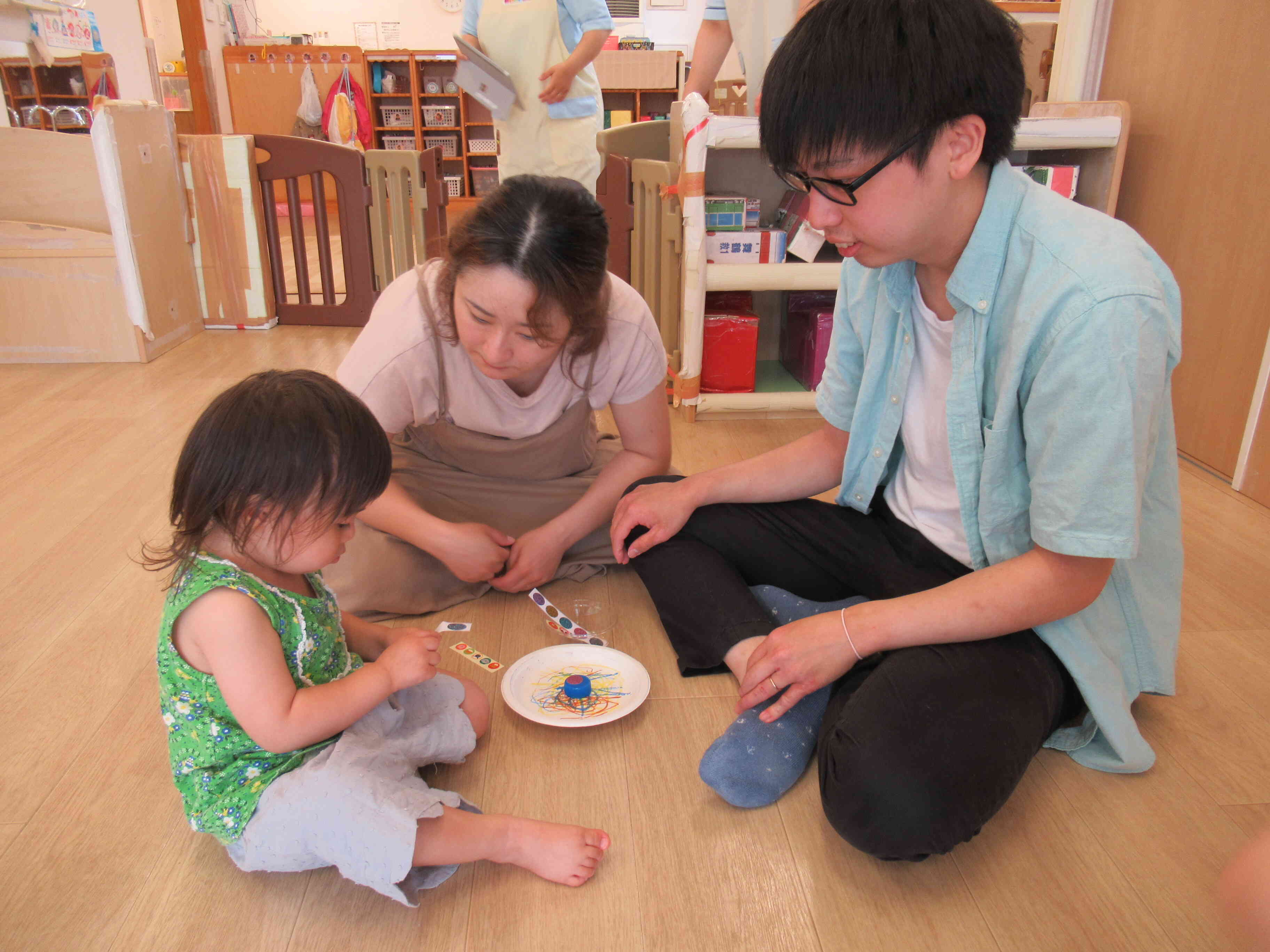 ☆親子ふれあい会～あひる組（１歳児）～☆