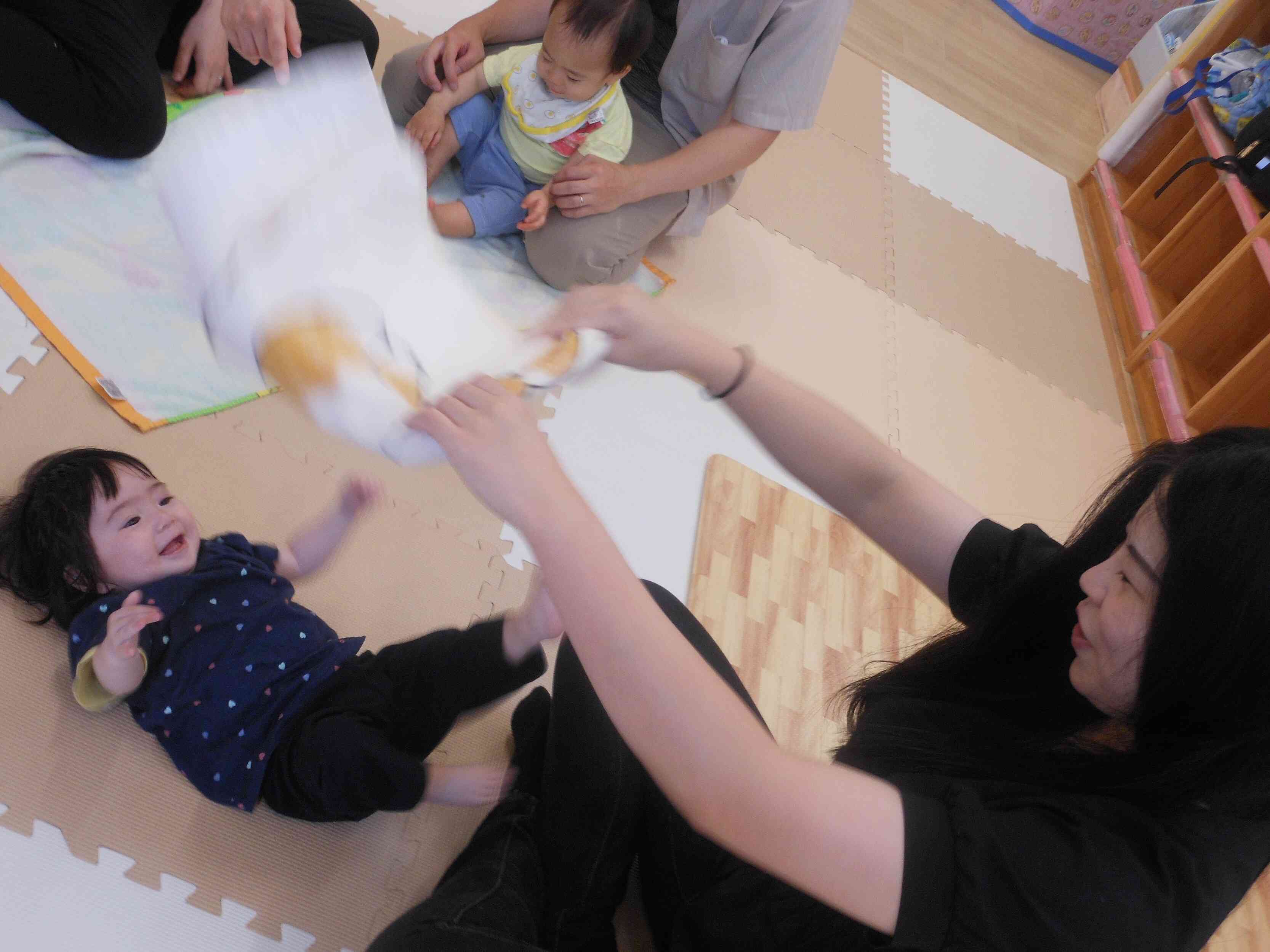うえからしたからおおかぜこい♪