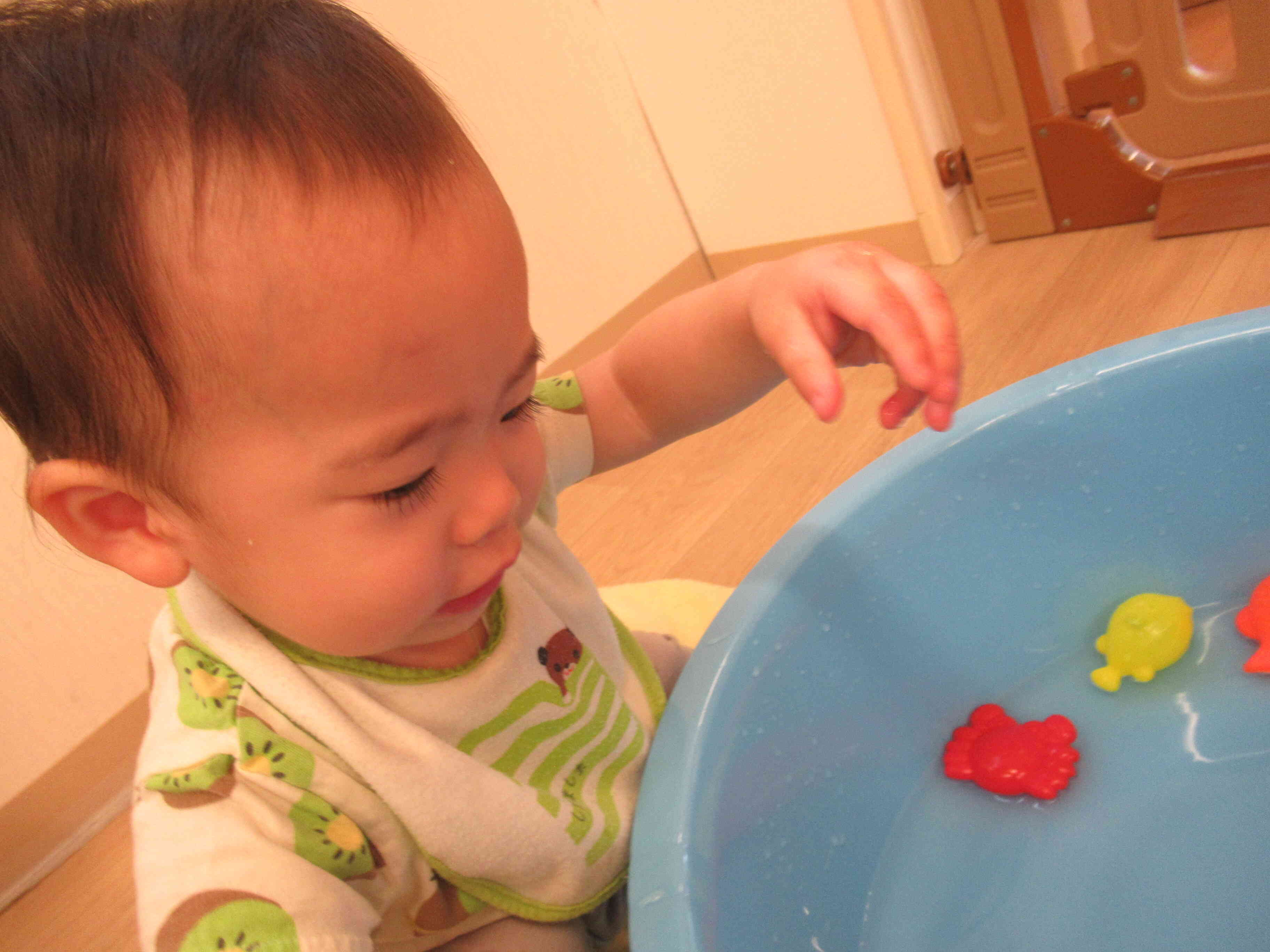 夏ならではの遊び、気持ちいいー☆