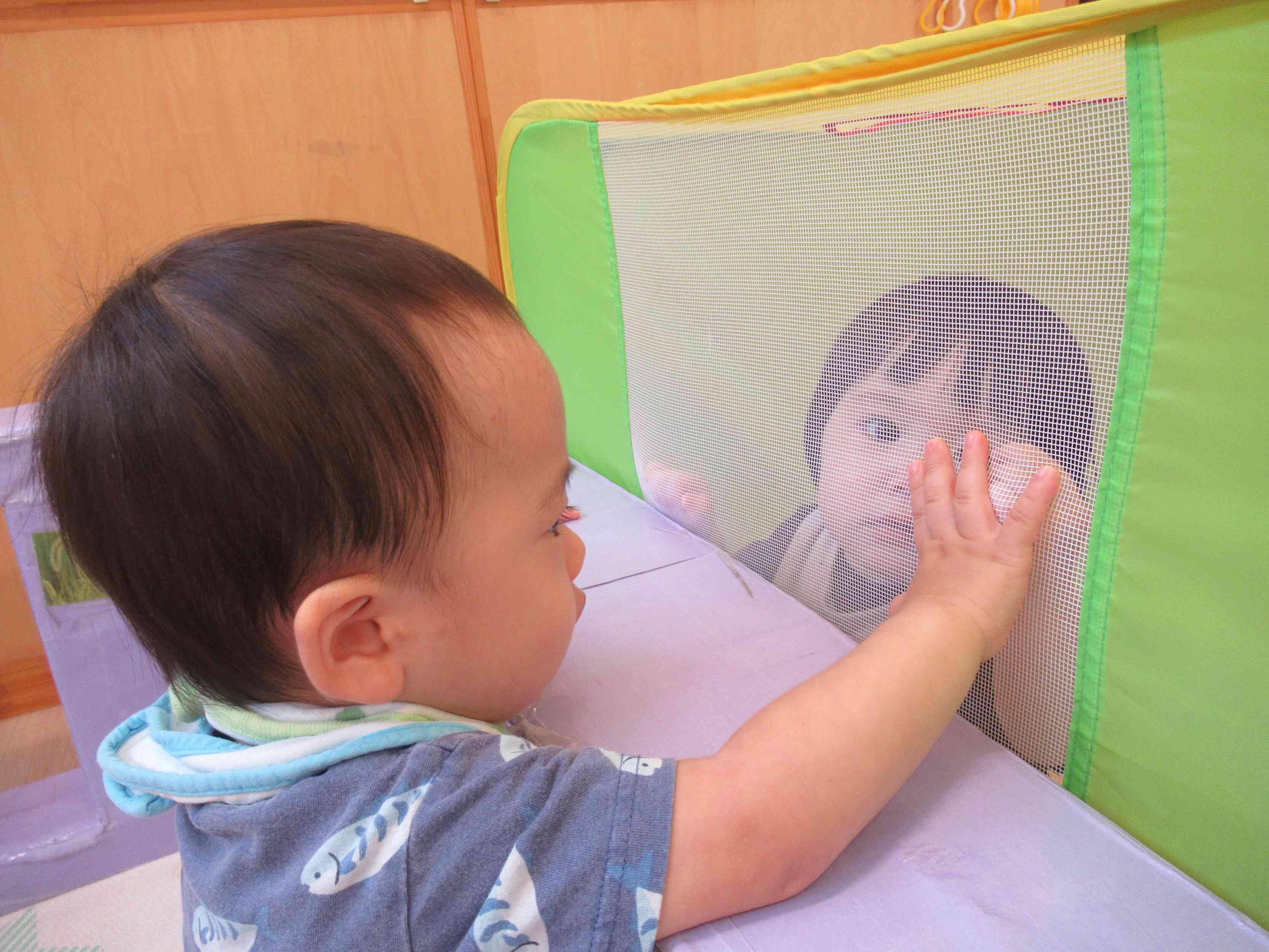 お友だちとタッチー☆